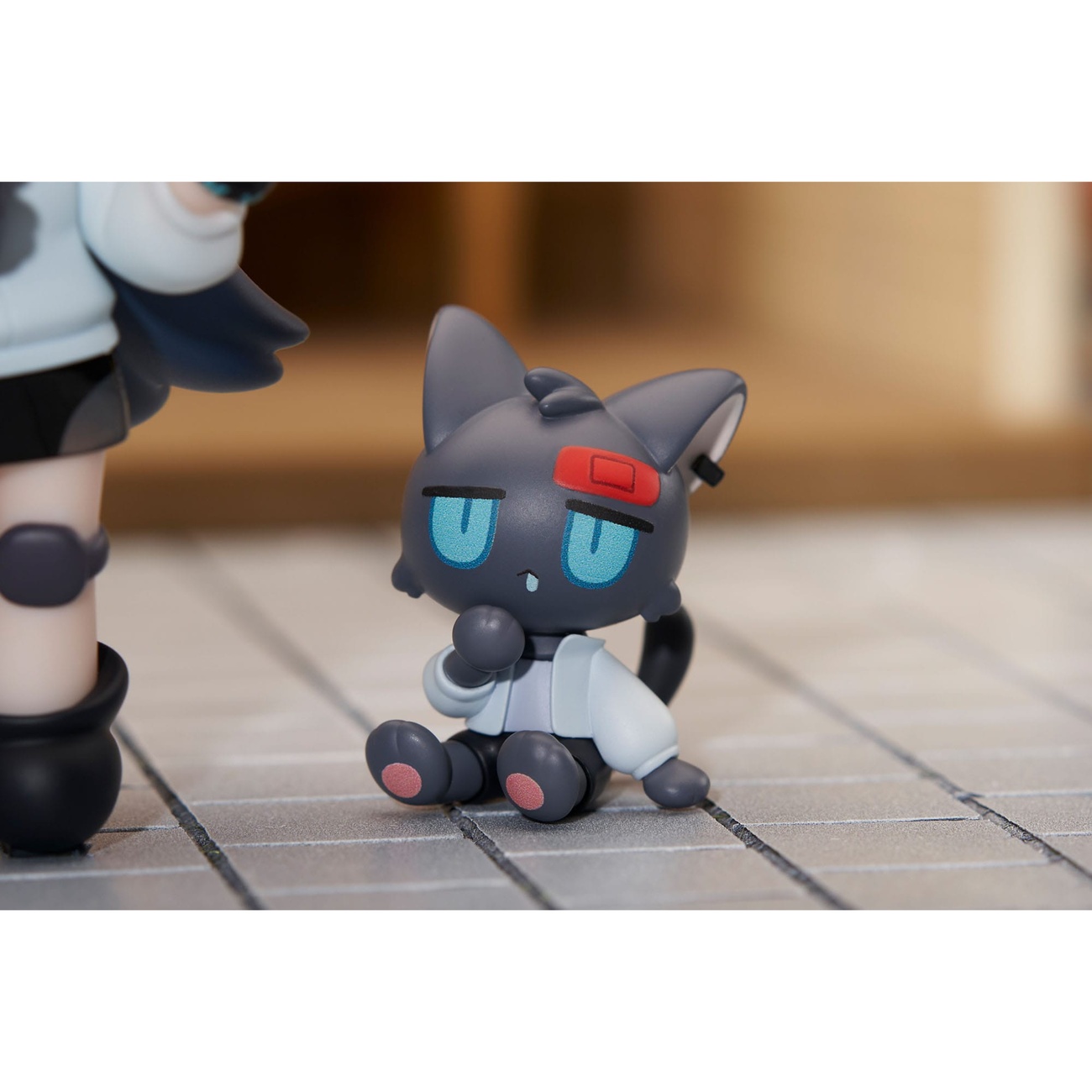 Arknights PVC Statue Dessert Time Series Q-figure Blaze 11 cm