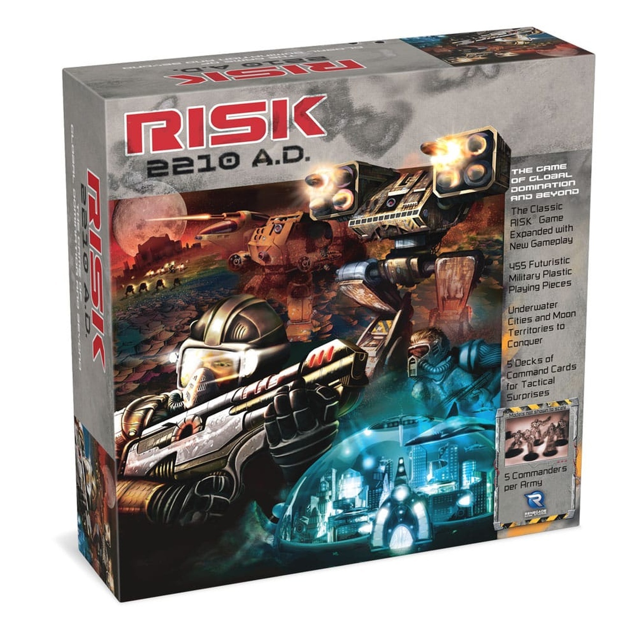 Juego de mesa Avalon Hill Risk 2210 A.D. *Versión en inglés*