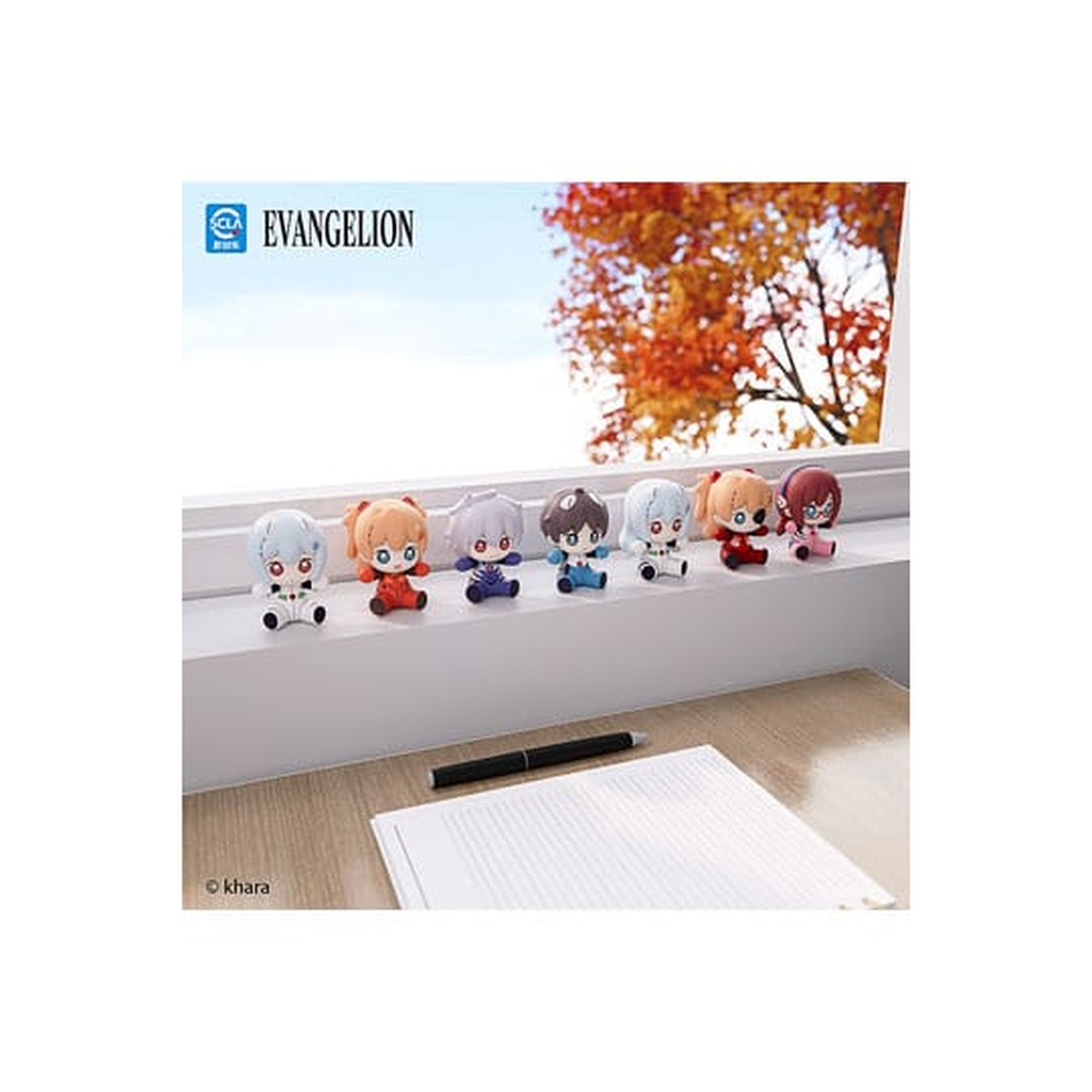Neon Genesis Evangelion - Rei Ayanami Good Smile Chibi Figur Long Hair Version