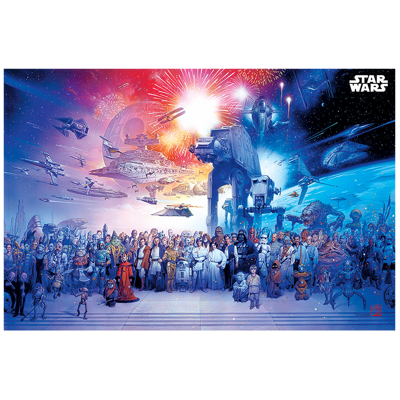 GB Eye Maxi Poster Star Wars Anthology 61x91.5 Cm - Licenza Ufficiale, Carta 150gsm