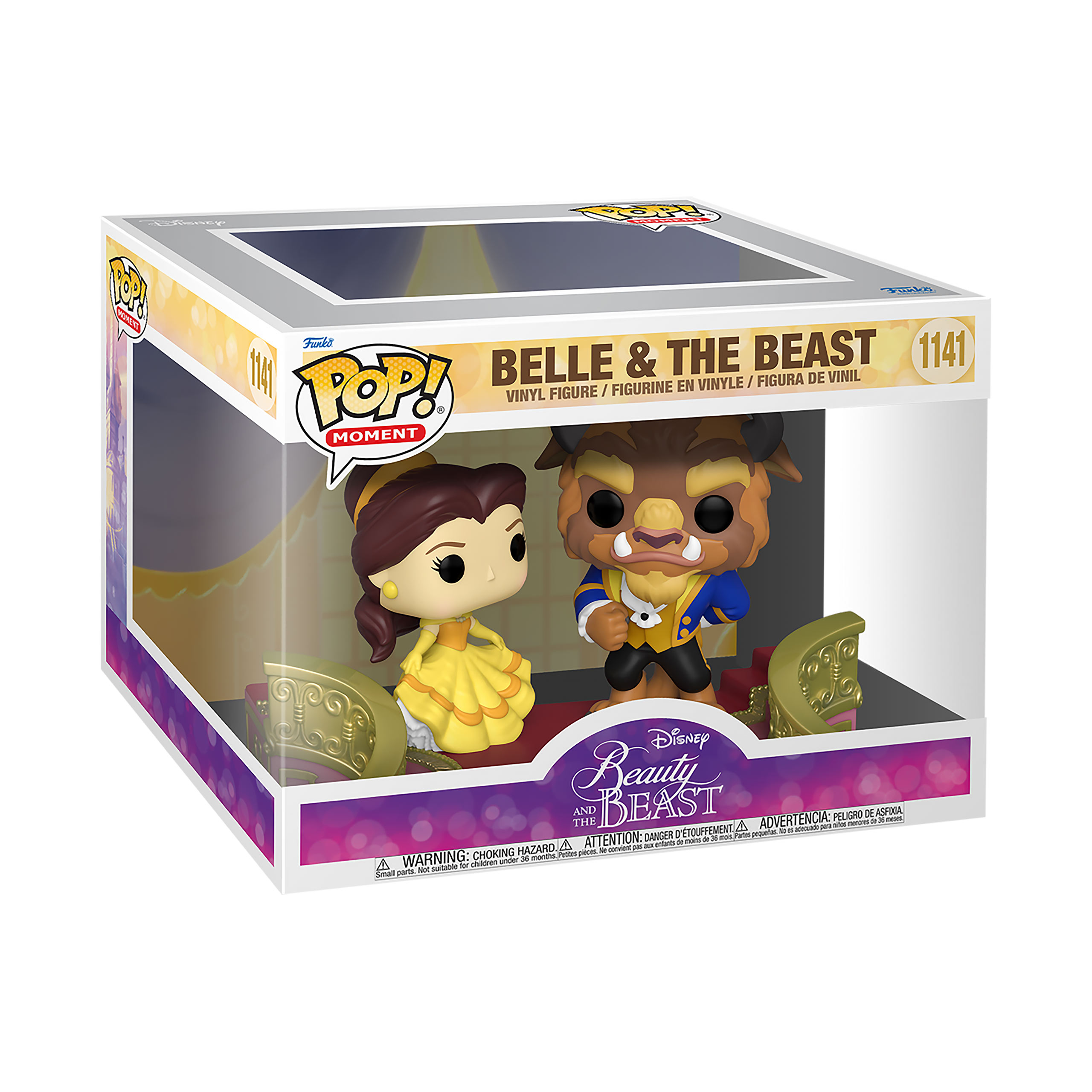 La Bella y la Bestia - Set de figuras Funko Pop Bella y Bestia