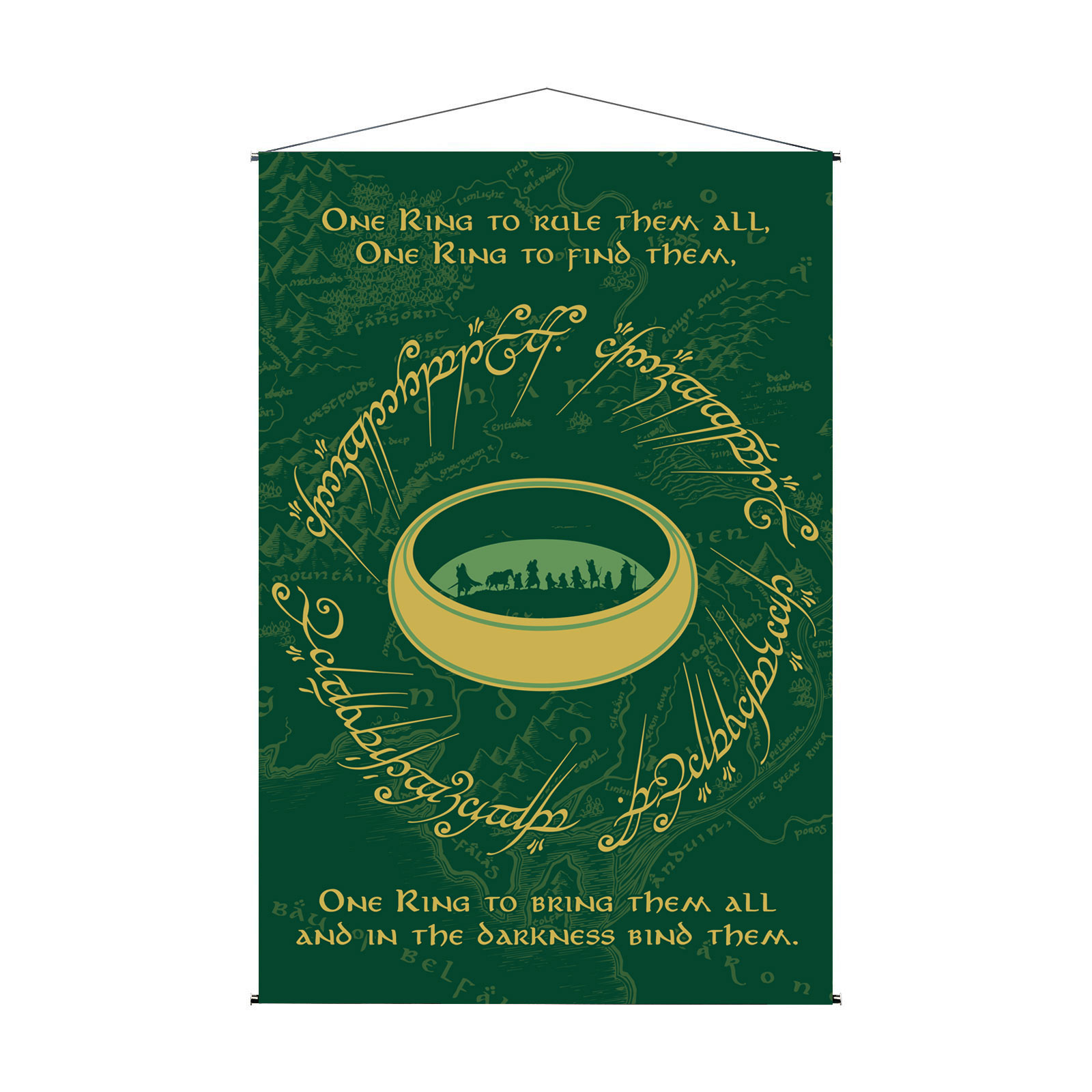 Sagan om Ringen – Den Enda Ringen Wall Scroll