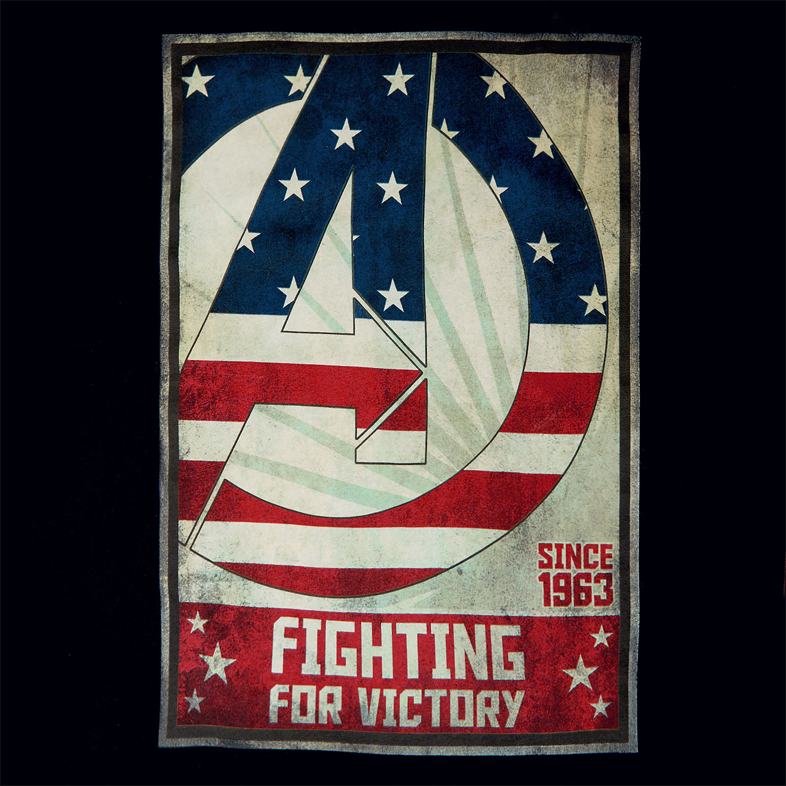 Avengers - Vechten voor de overwinning T-Shirt zwart