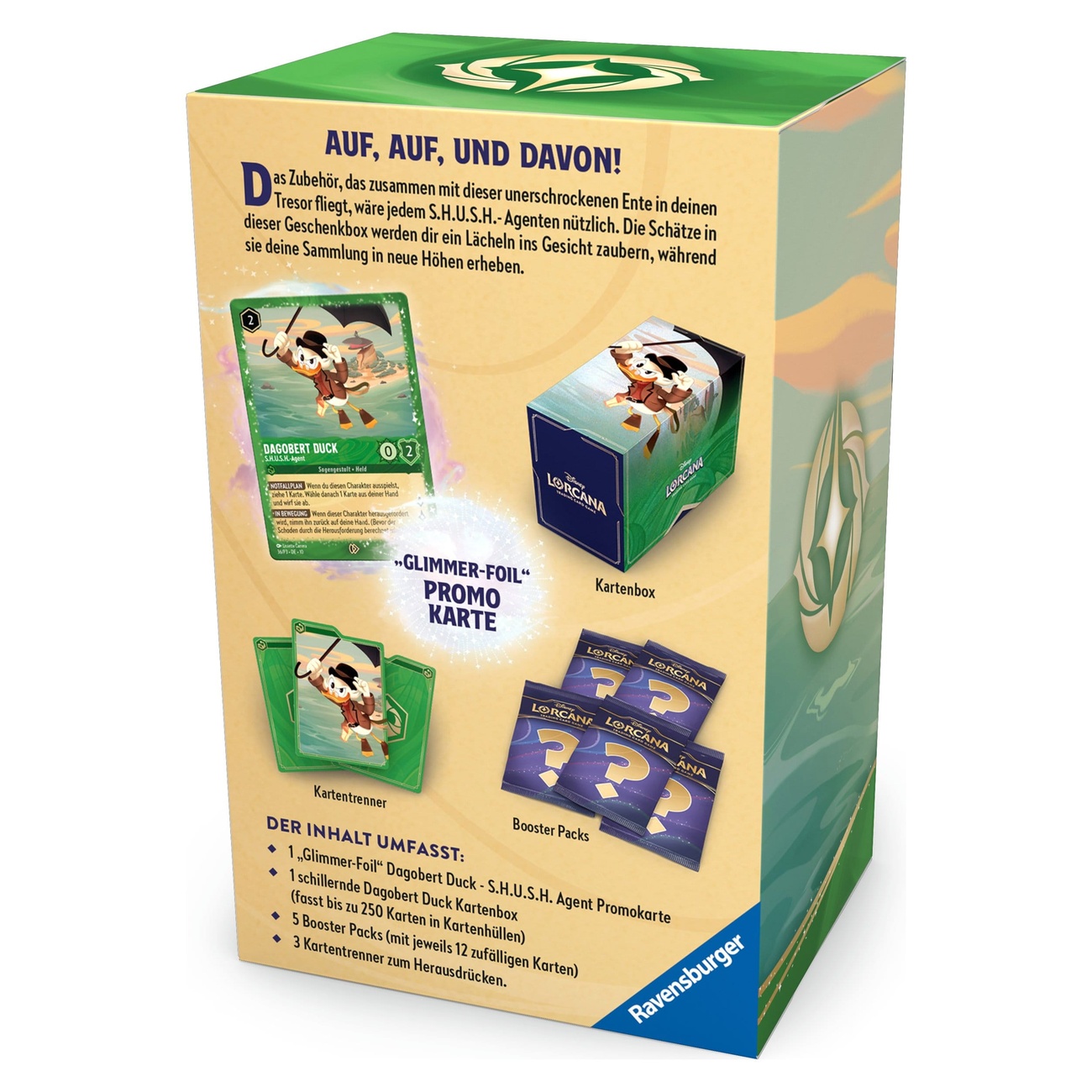 Disney Lorcana TCG Scrooge McDuck Gift Set *German Edition* | Elbenwald Disney Lorcana TCG Scrooge McDuck Gift Set *German Edition* | Elbenwald