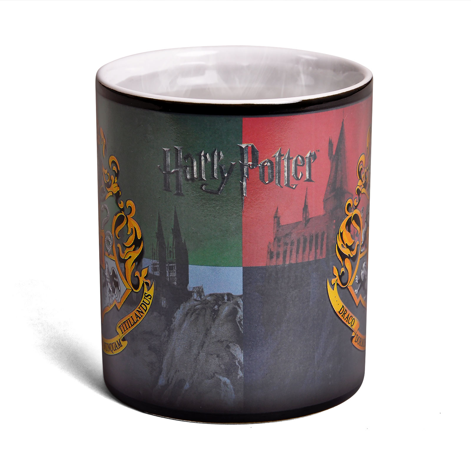 Harry Potter - Tasse à effet thermique blason de Poudlard