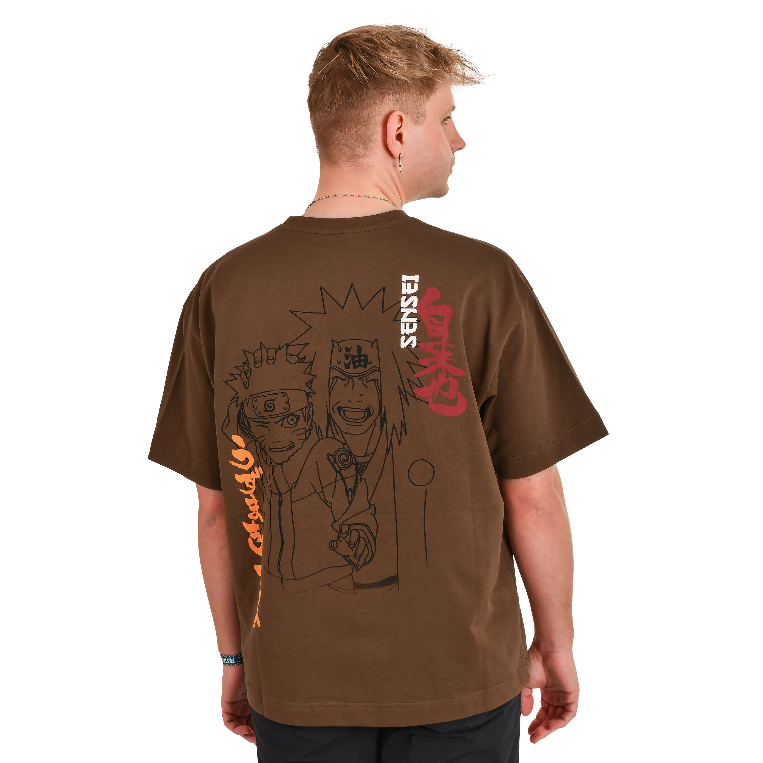 Naruto - Jiraiya & Naruto T-shirt Premium Oversize