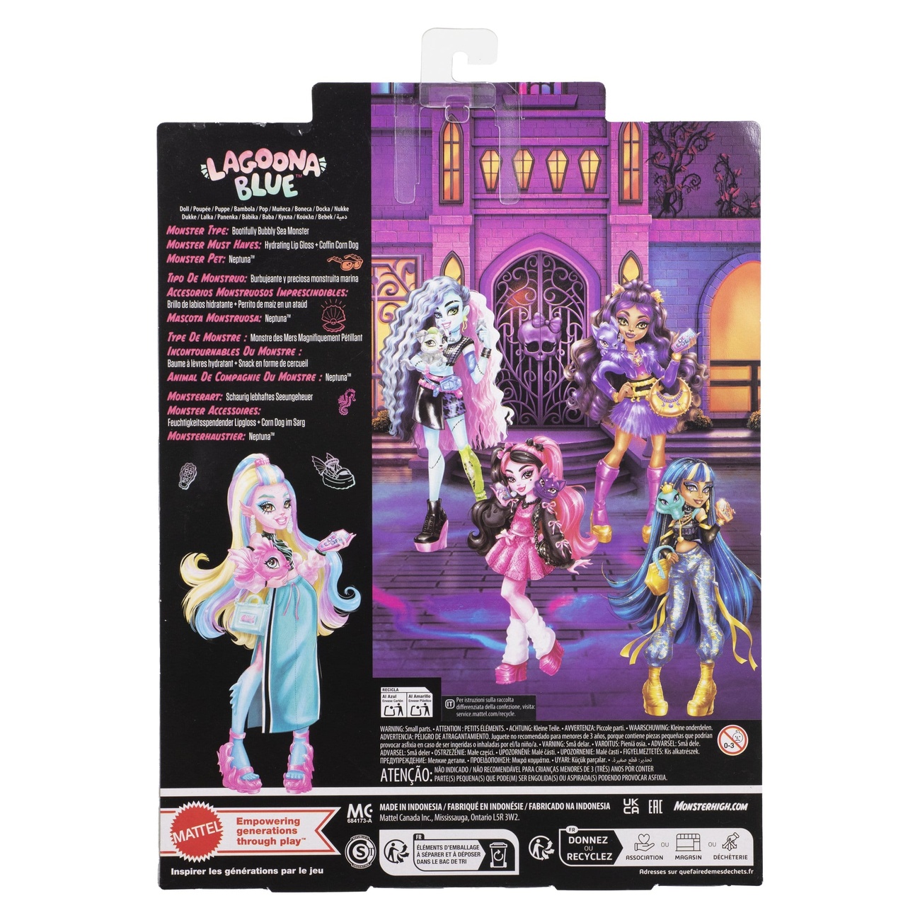Monster High Puppe Lagoona Blue