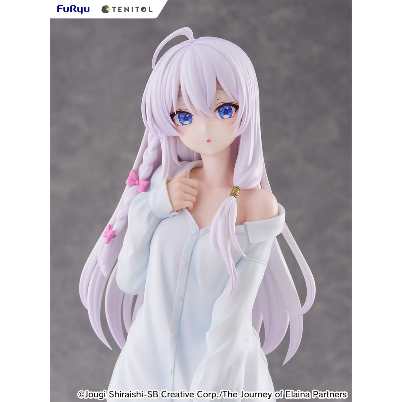 Wandering Witch: The Journey of Elaina Statua in PVC Tenitol Tall Elaina Shirt Ver. 30 cm