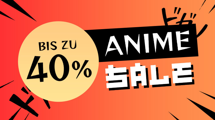 Anime-Sale: Bis zu 40% Rabatt