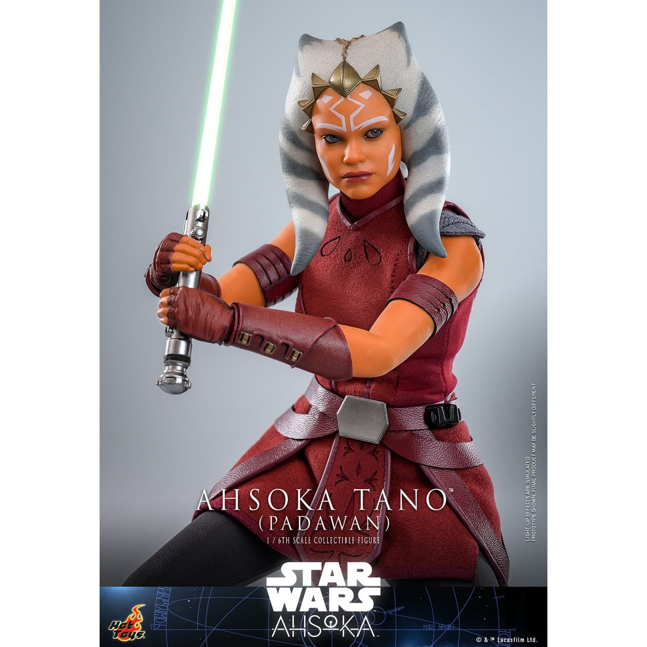 Star Wars: Ahsoka Figura de acción 1/6 Ahsoka Tano (Padawan) 27 cm