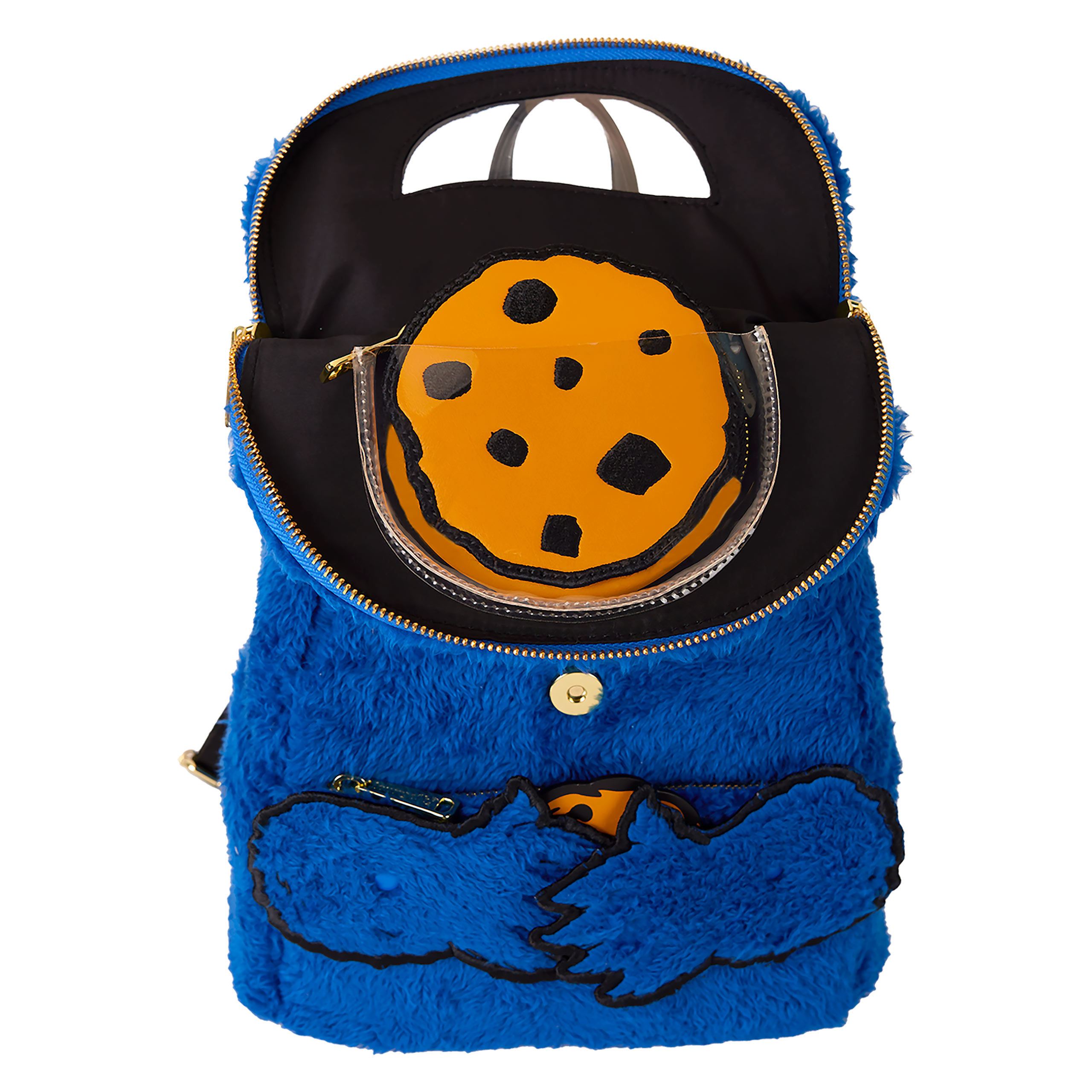 Sesamstraße - Cookie Monster Plüsch Rucksack