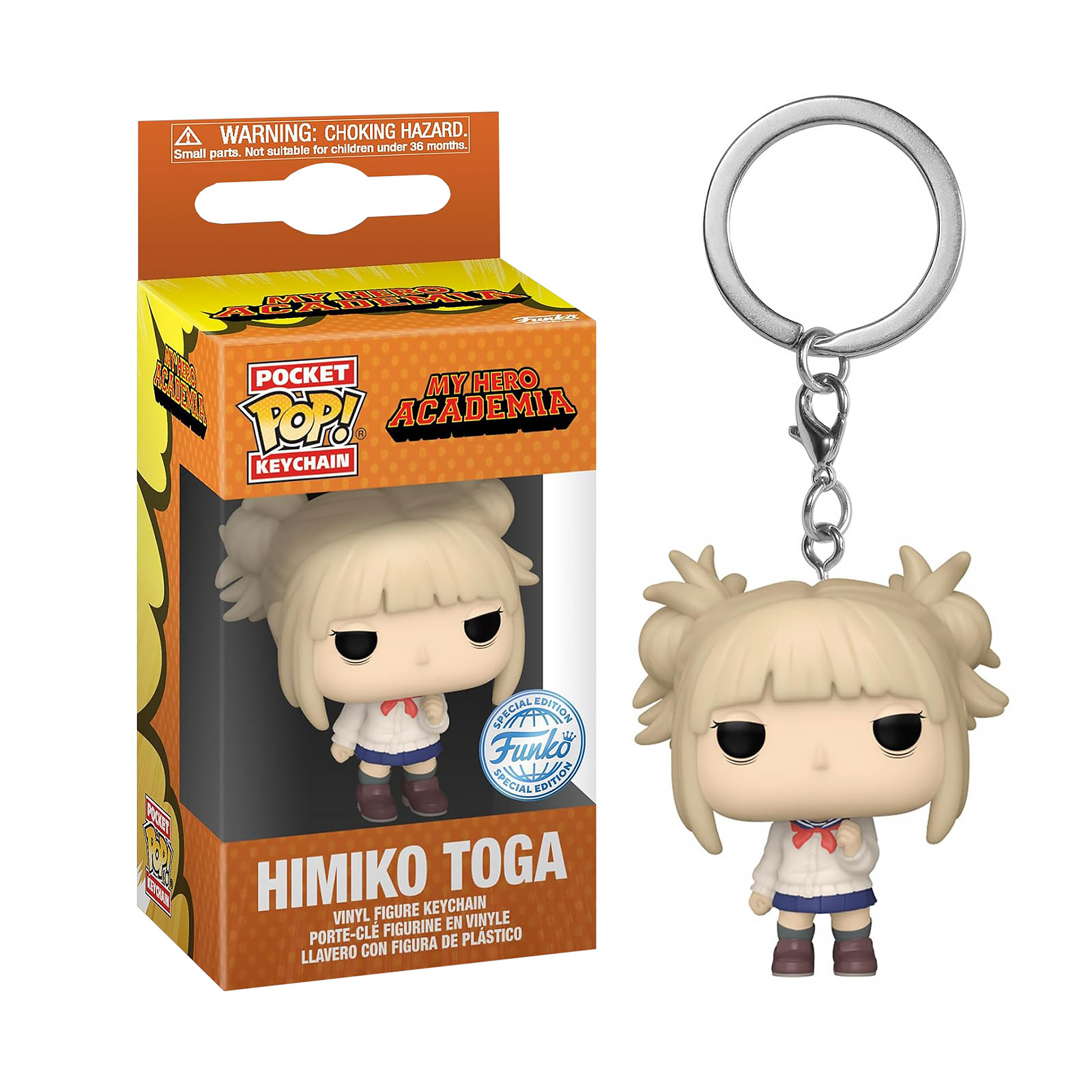 My Hero Academia - Himiko (Hideout) Portachiavi Funko Pop