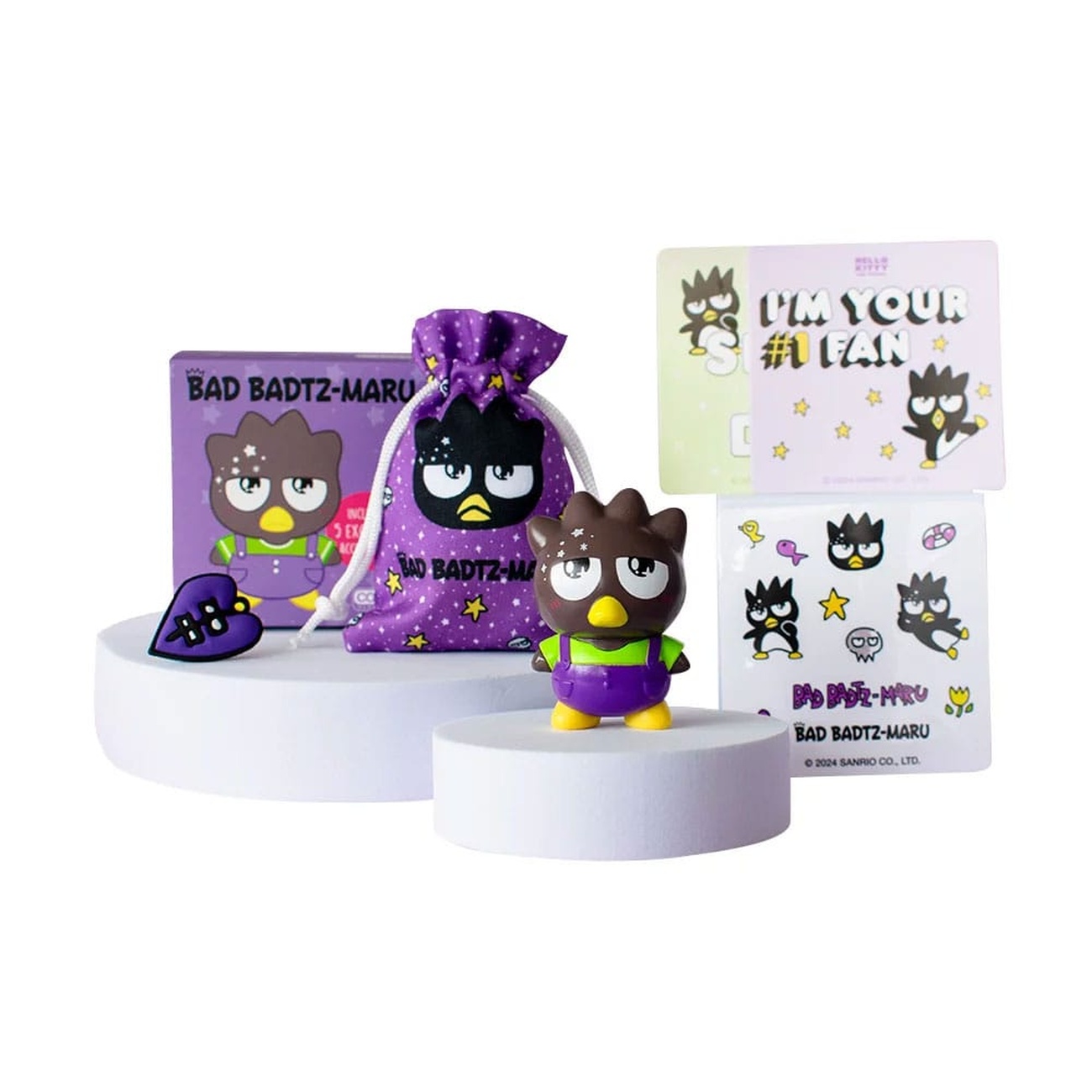 Hello Kitty and Friends figurka Badtzmaru mini 6 cm