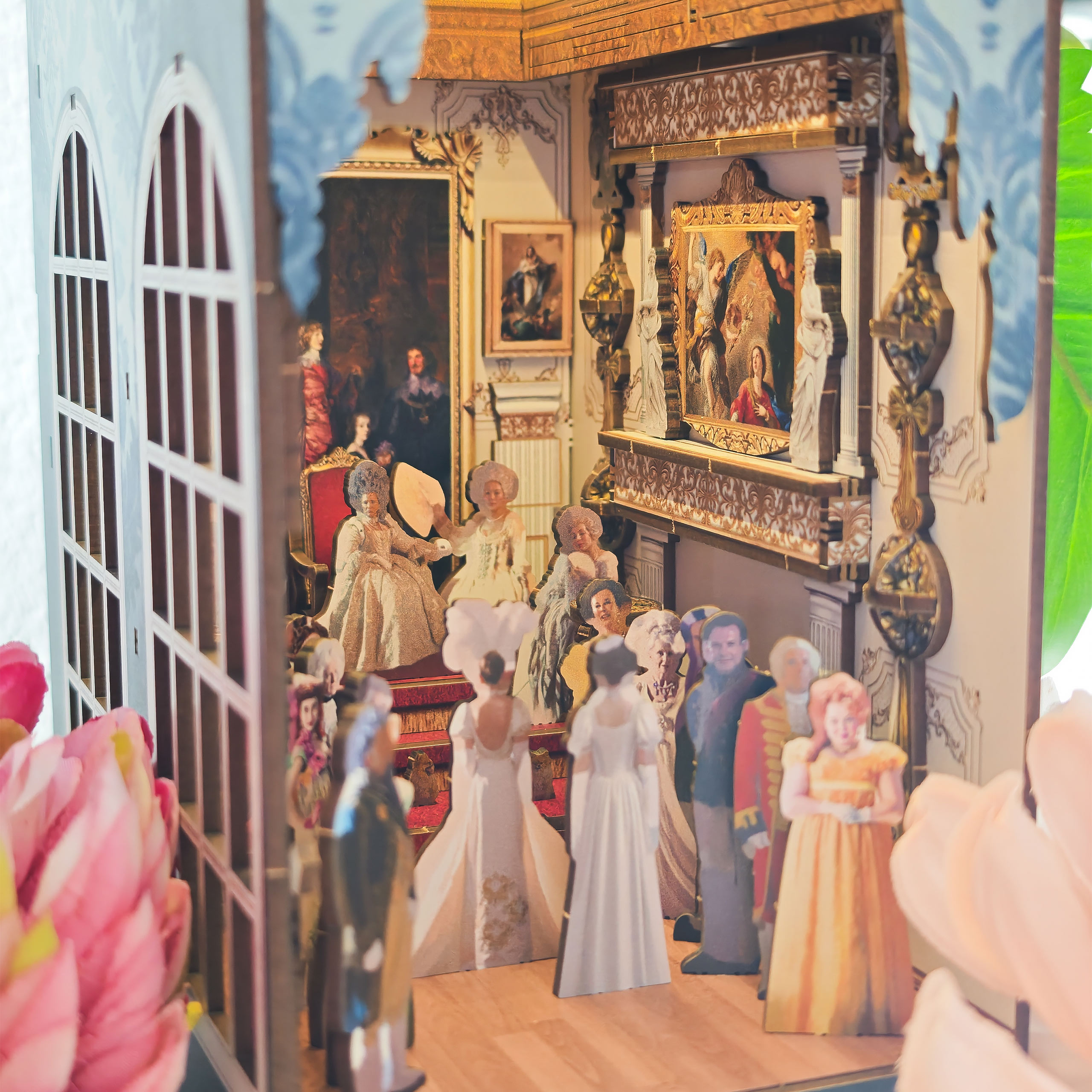 Bridgerton - The Duke and I Book Nook Kit Modello in Legno