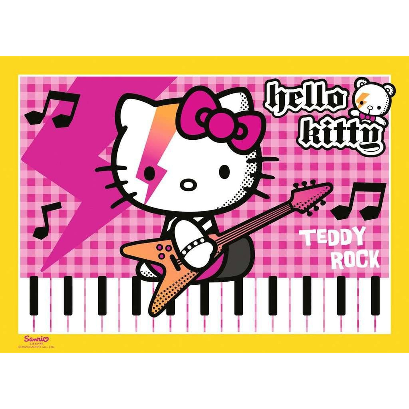 Hello Kitty Puzzels 4-pack Daar gaan we, Hello Kitty! (4x100 stukjes)