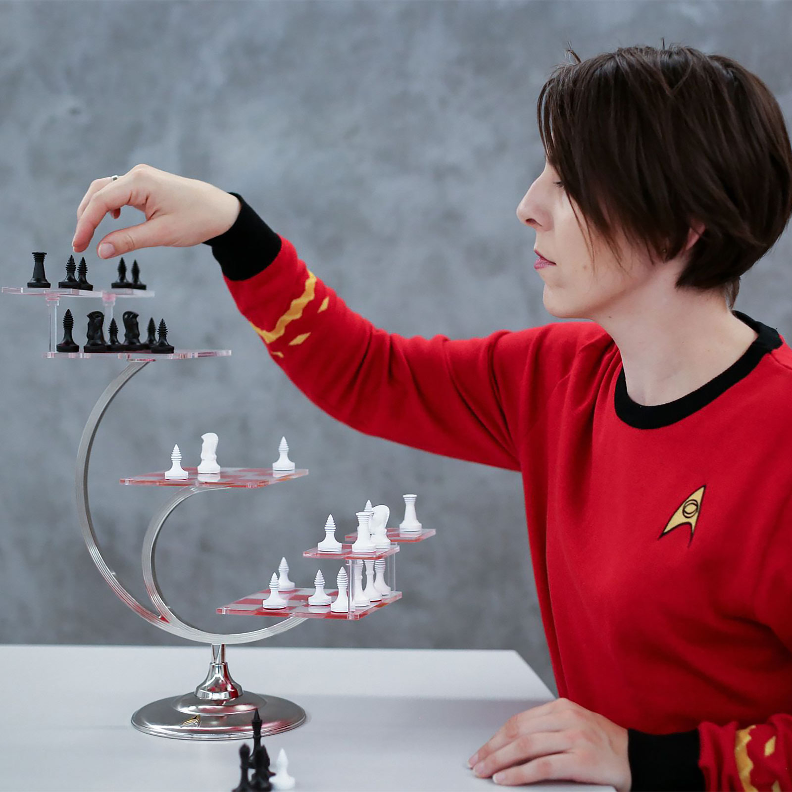Star Trek - Réplique du jeu d'échecs 3D