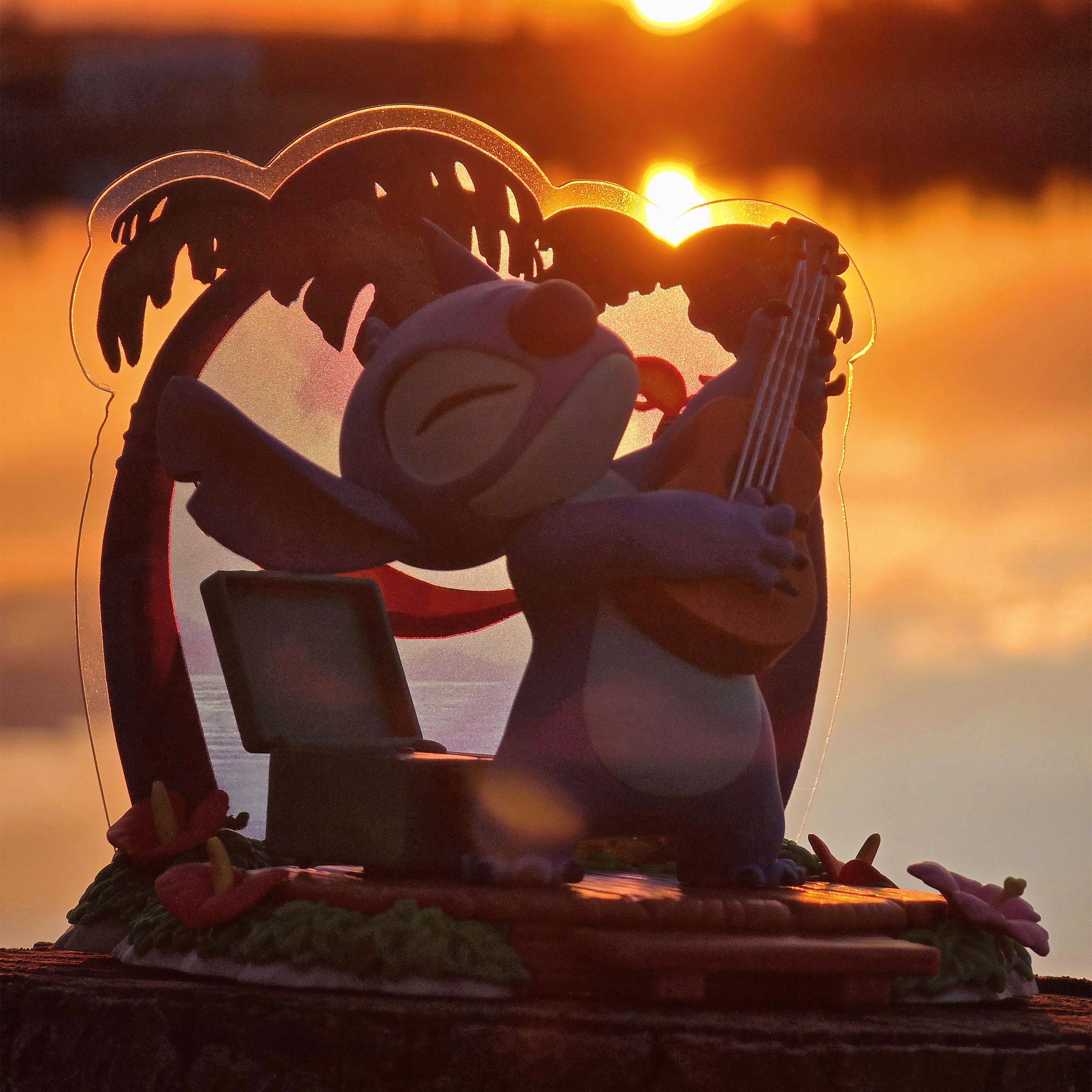 Figura di Stitch con Chitarra - Lilo & Stitch