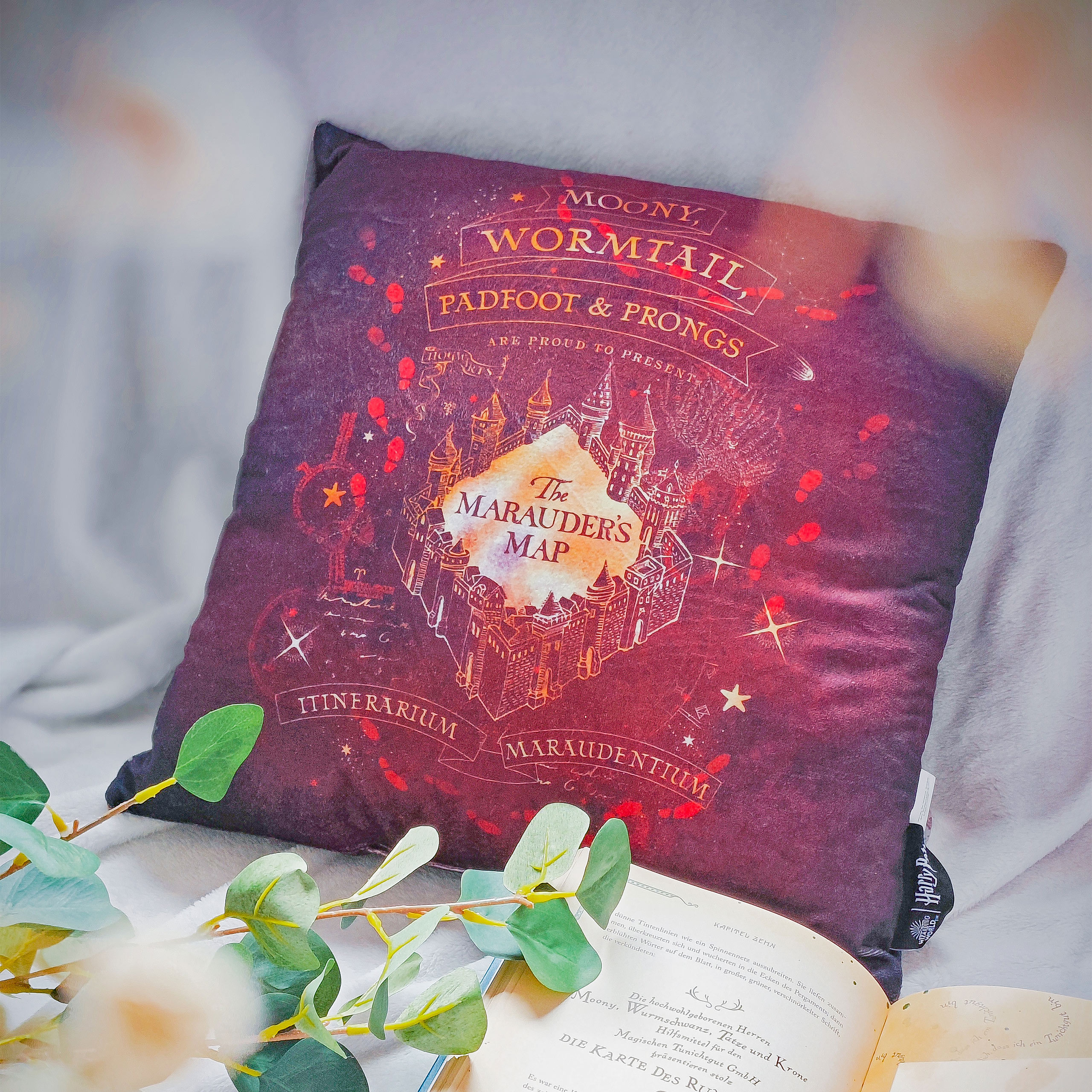 Harry Potter - Coussin de la Carte du Maraudeur