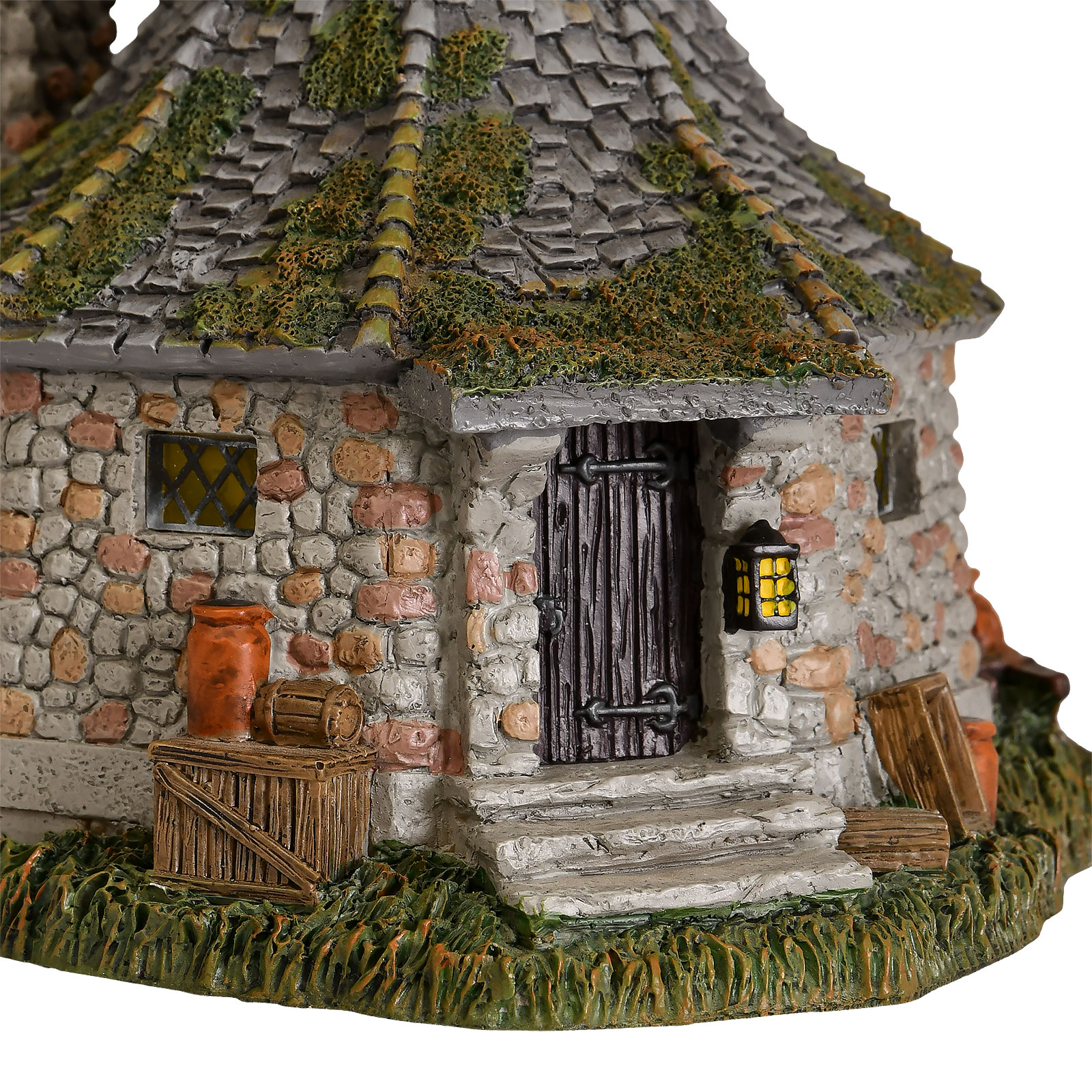 Hagrids Hütte Miniatur Replik mit Beleuchtung - Harry Potter