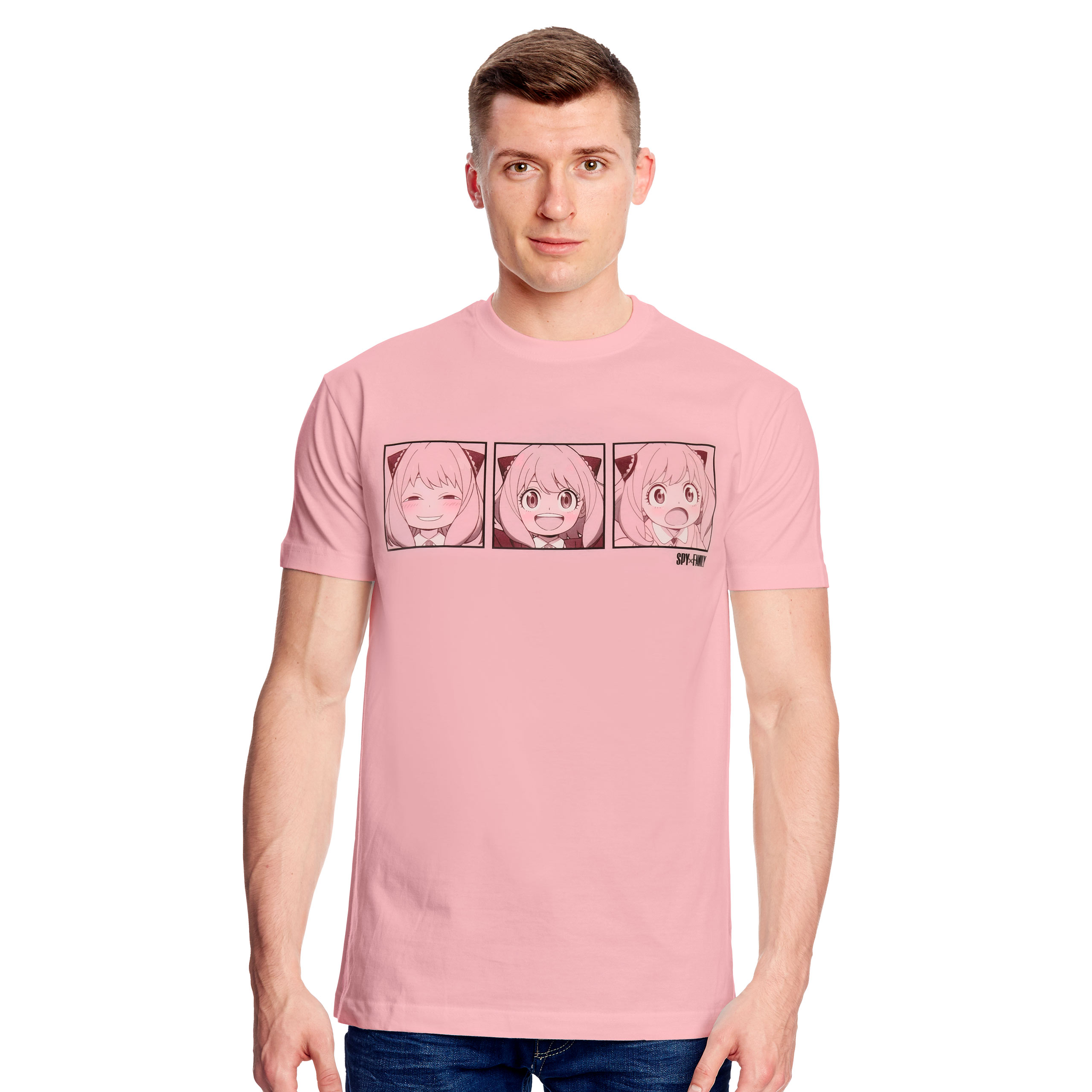 Spy x Family - Anya T-Shirt roze