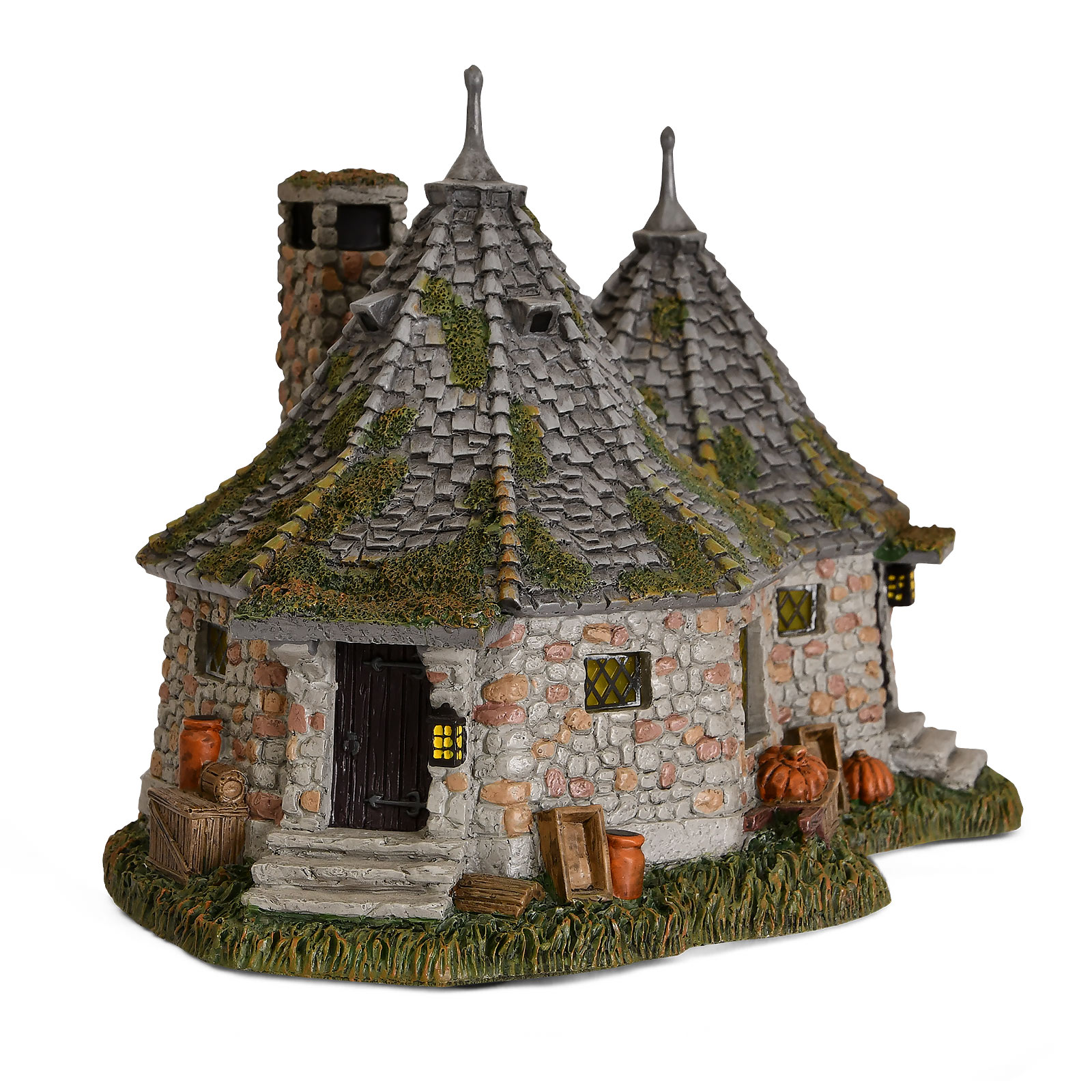 Réplique miniature de la cabane d'Hagrid avec éclairage - Harry Potter