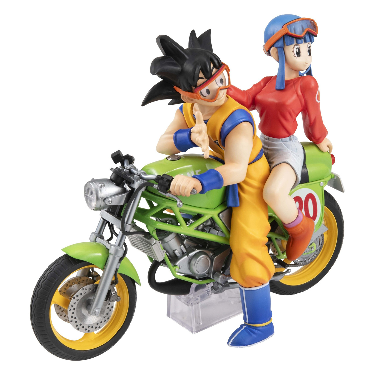 Dragon Ball Z - Figura Son Goku & Chichi Desktop Real McCoy Limited Repeat Version