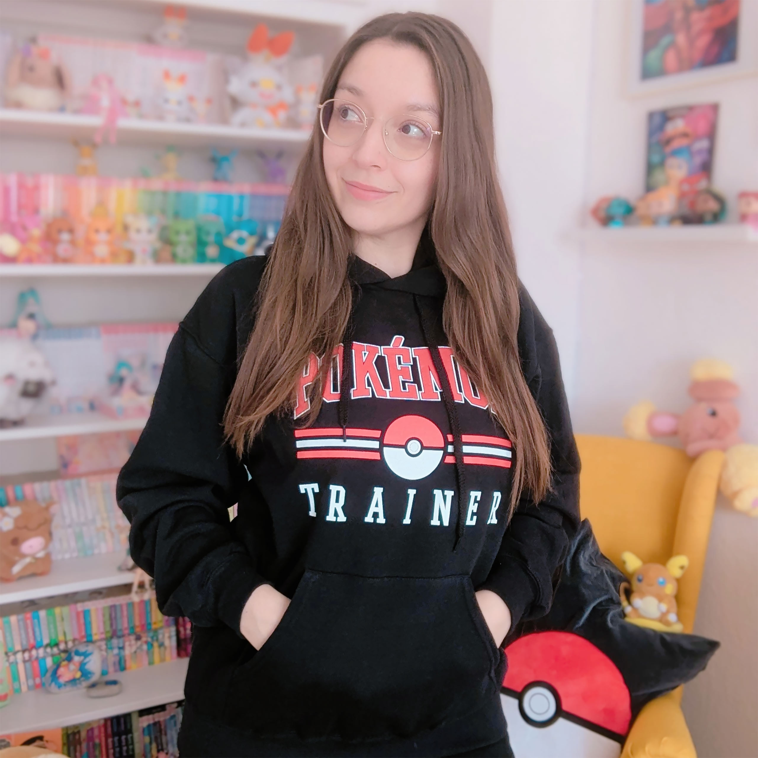 Pokemon - Sinds 96 Hoodie zwart