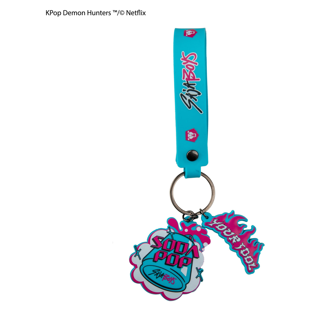 Portachiavi da polso KPop Demon Hunters Soda Pop