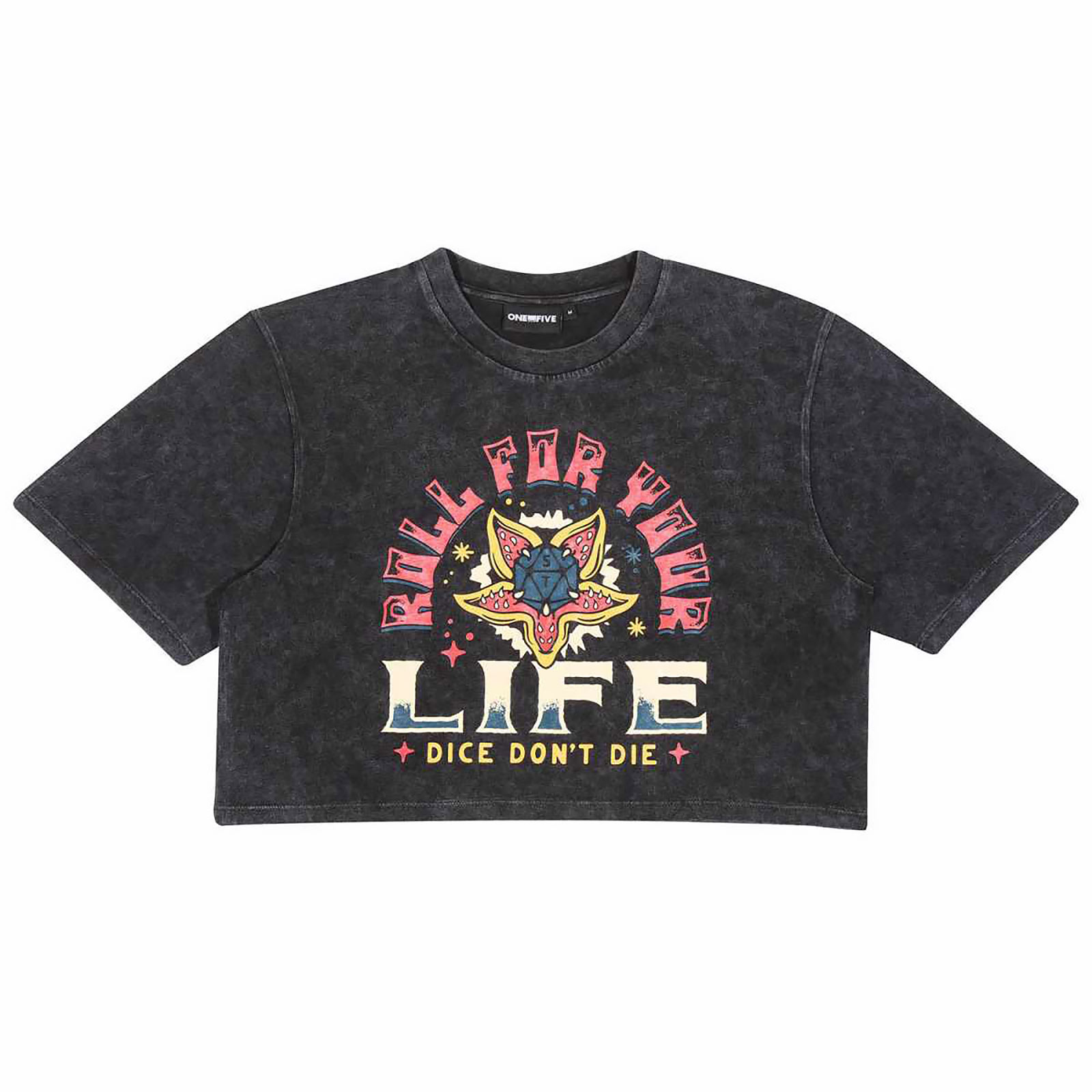 Stranger Things - Roll For Your Life Crop Top Damen