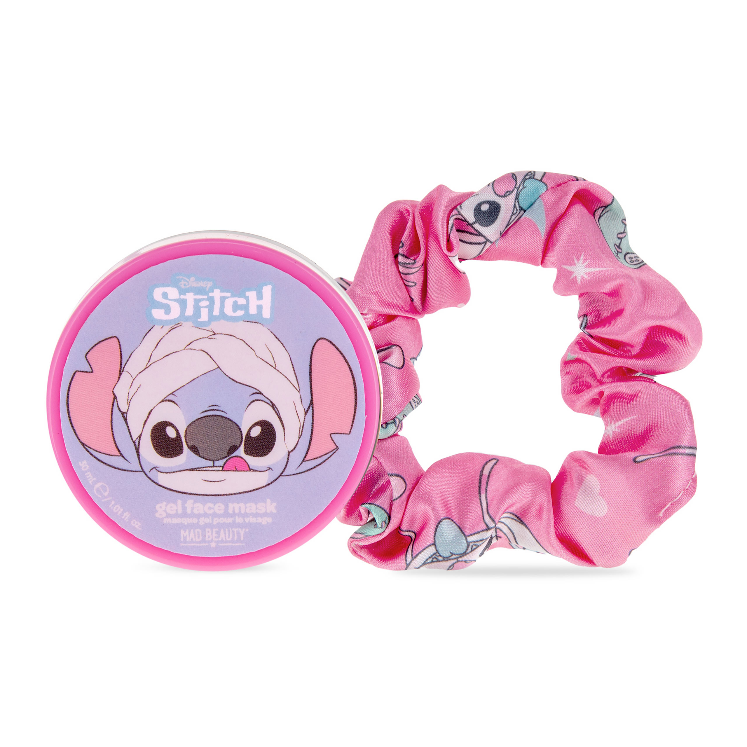 Stitch Gesichtsmaske und Haargummi - Lilo & Stitch