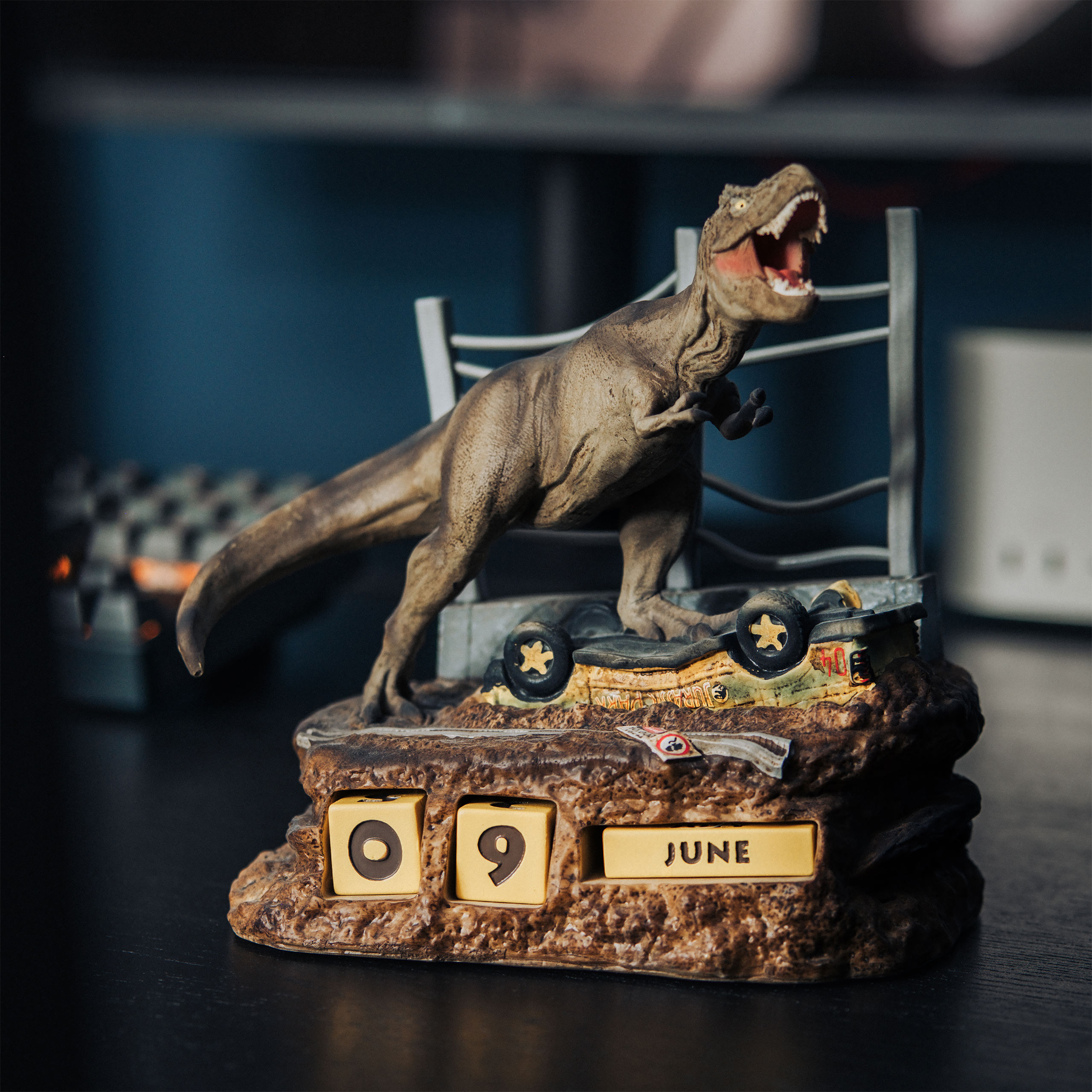 Jurassic Park - T-Rex 3D Annual Calendar