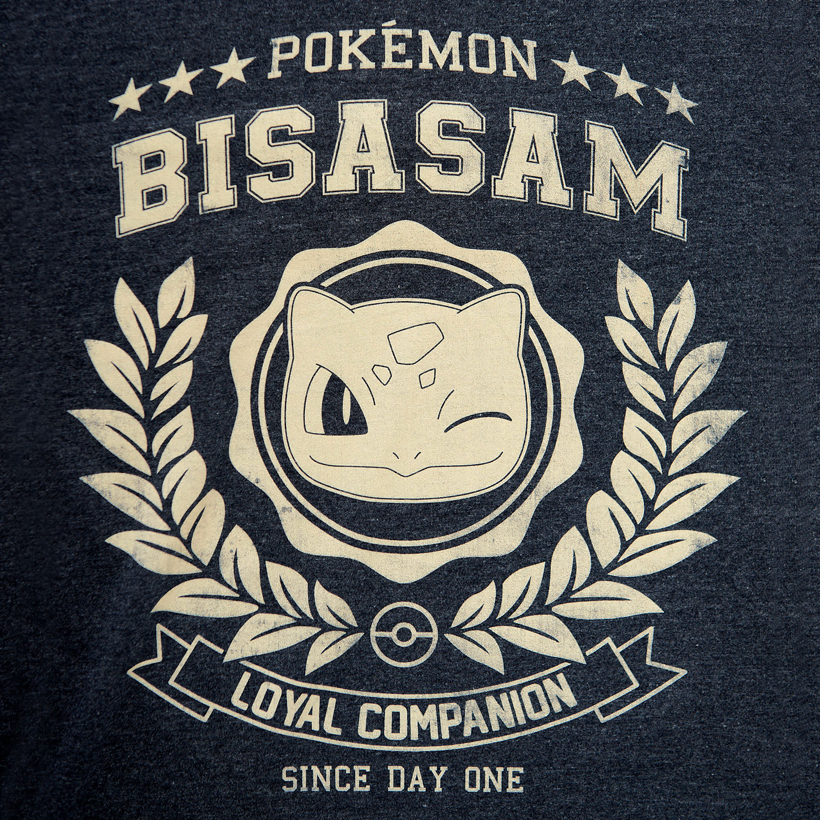 Pokemon - Bulbasaur Loyale Metgezel T-Shirt blauw