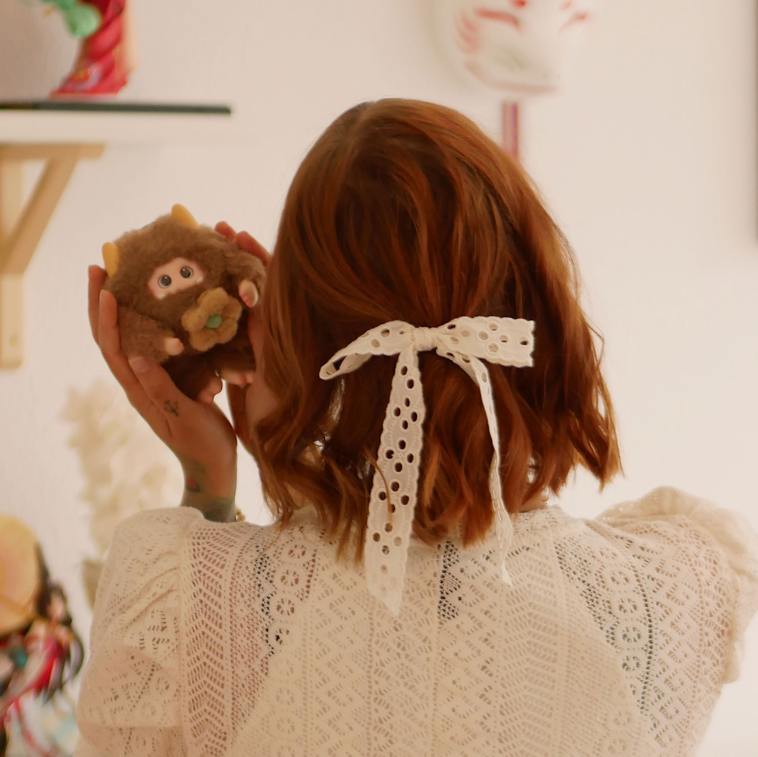 Giggle Monster - Portachiavi in peluche a sorpresa Marshmallow Dreams