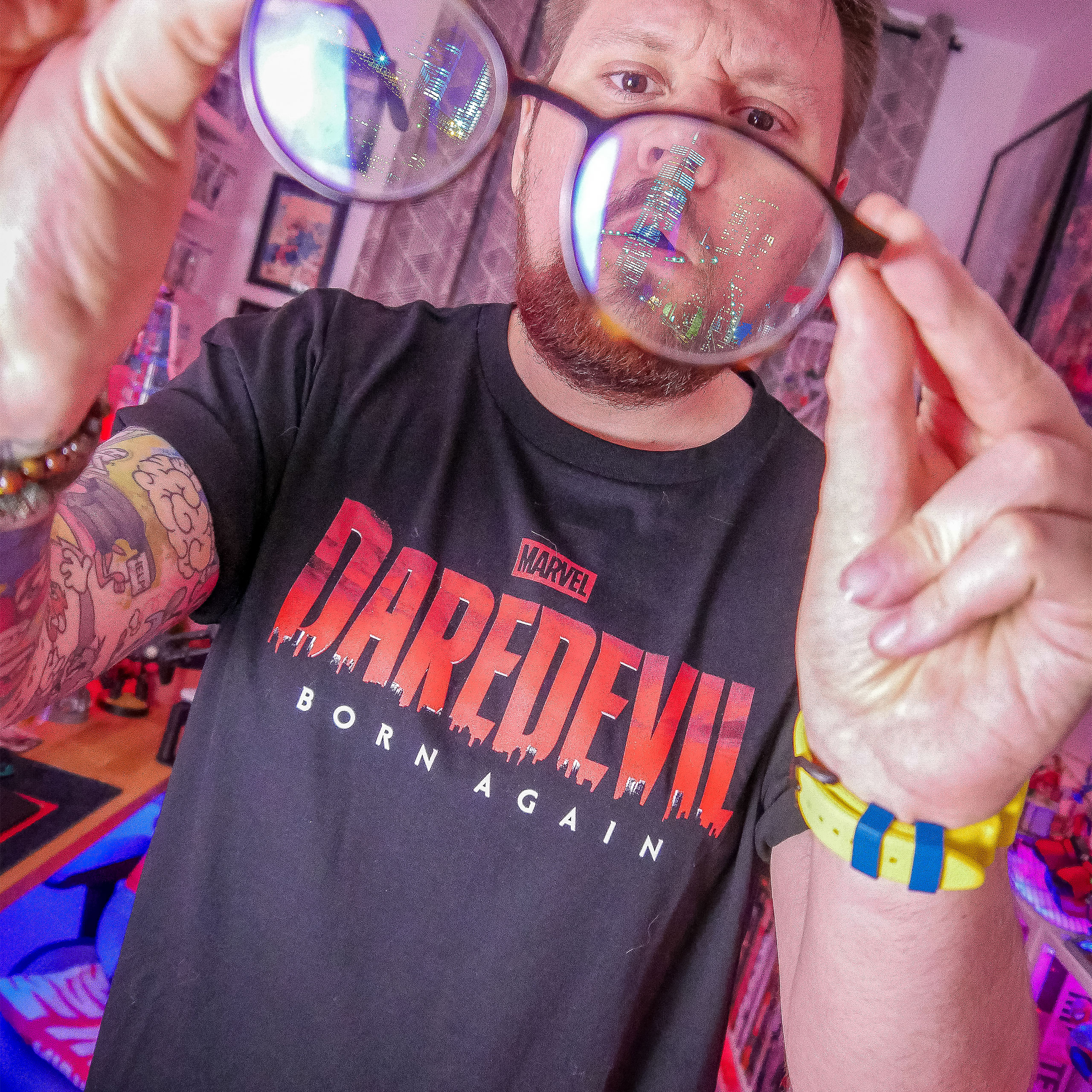 Marvel - Daredevil T-shirt zwart