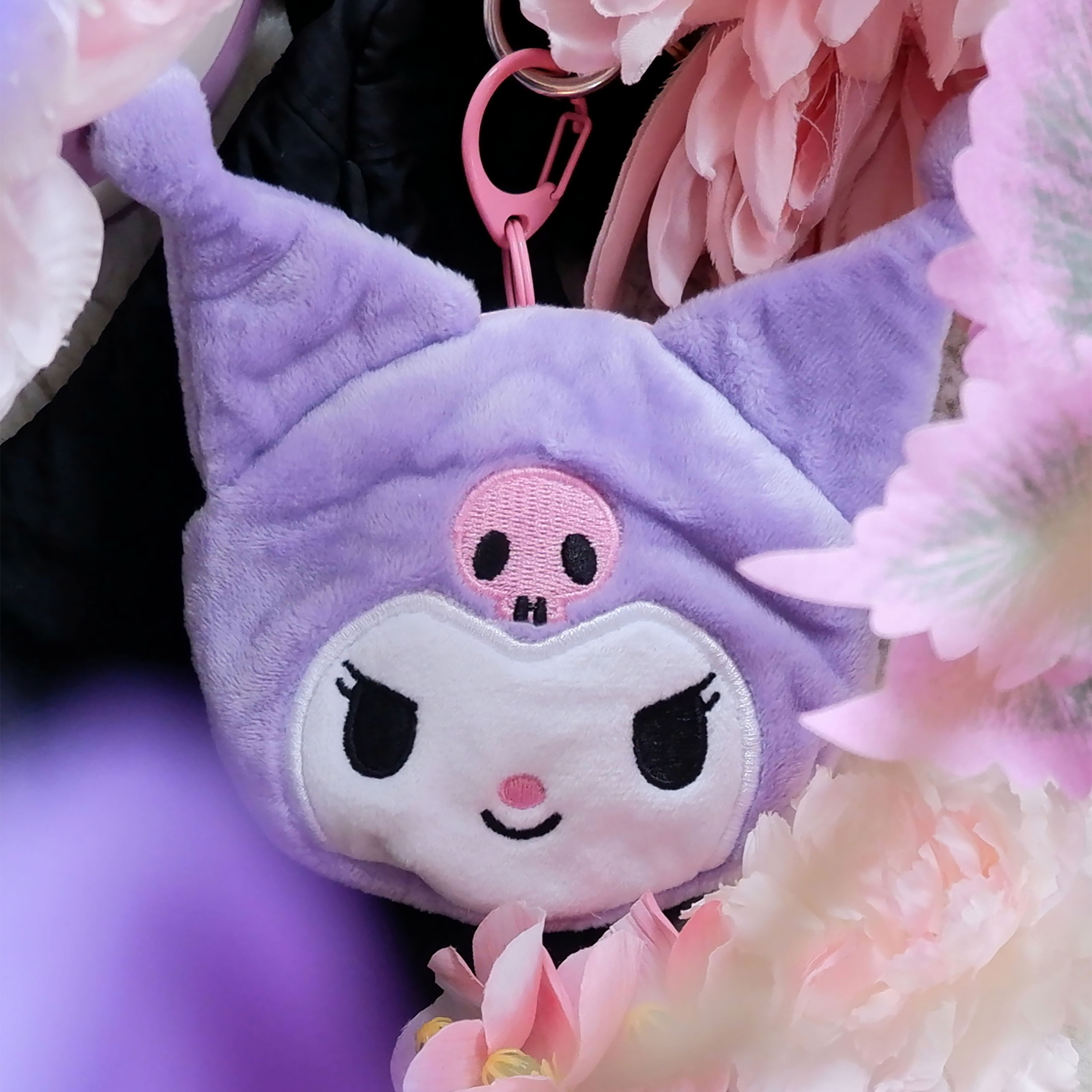 Sanrio - Hello Kitty and Friends Kuromi pluche muntportemonnee