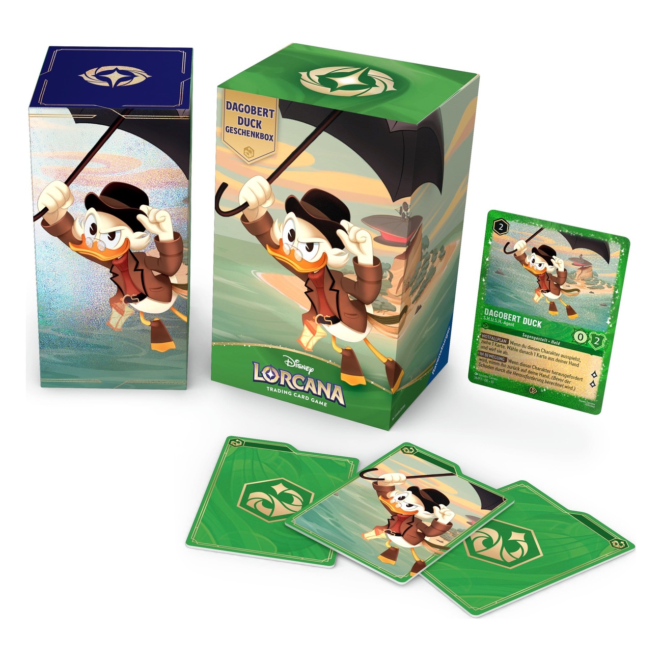 Disney Lorcana TCG Dagobert Duck Geschenkbox *Deutsche Edition*