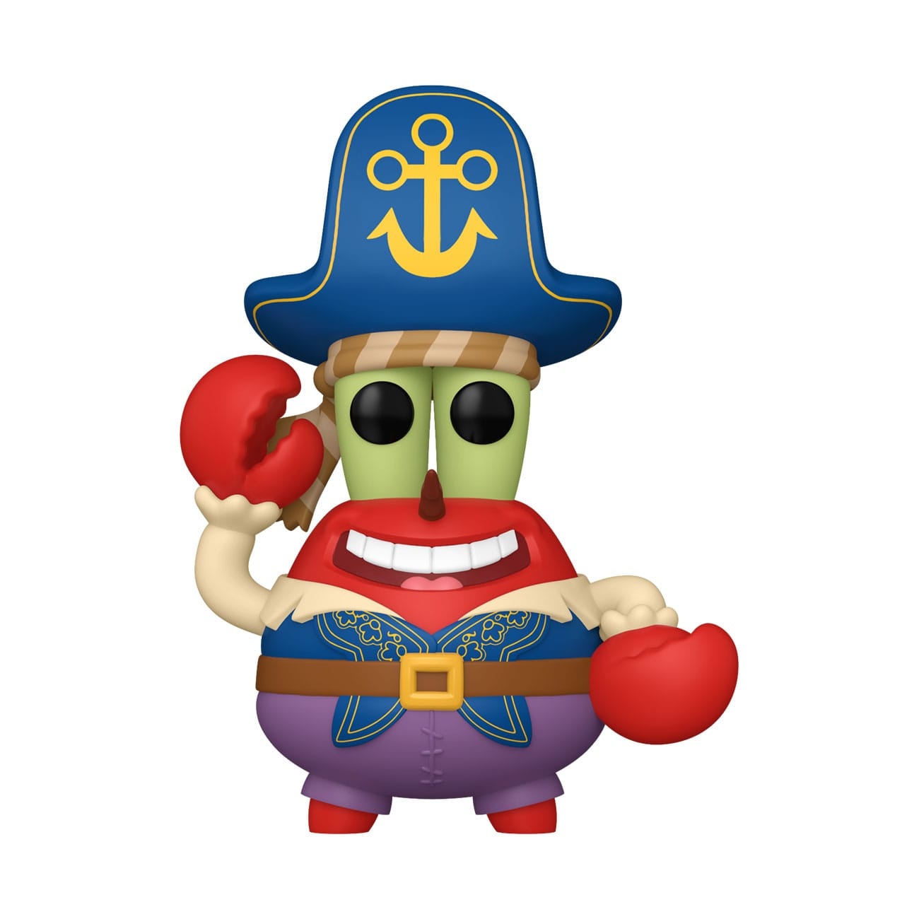 Figurine POP! Vinyl Bob l’Éponge Mr. Krabs (Pirate) 9 cm