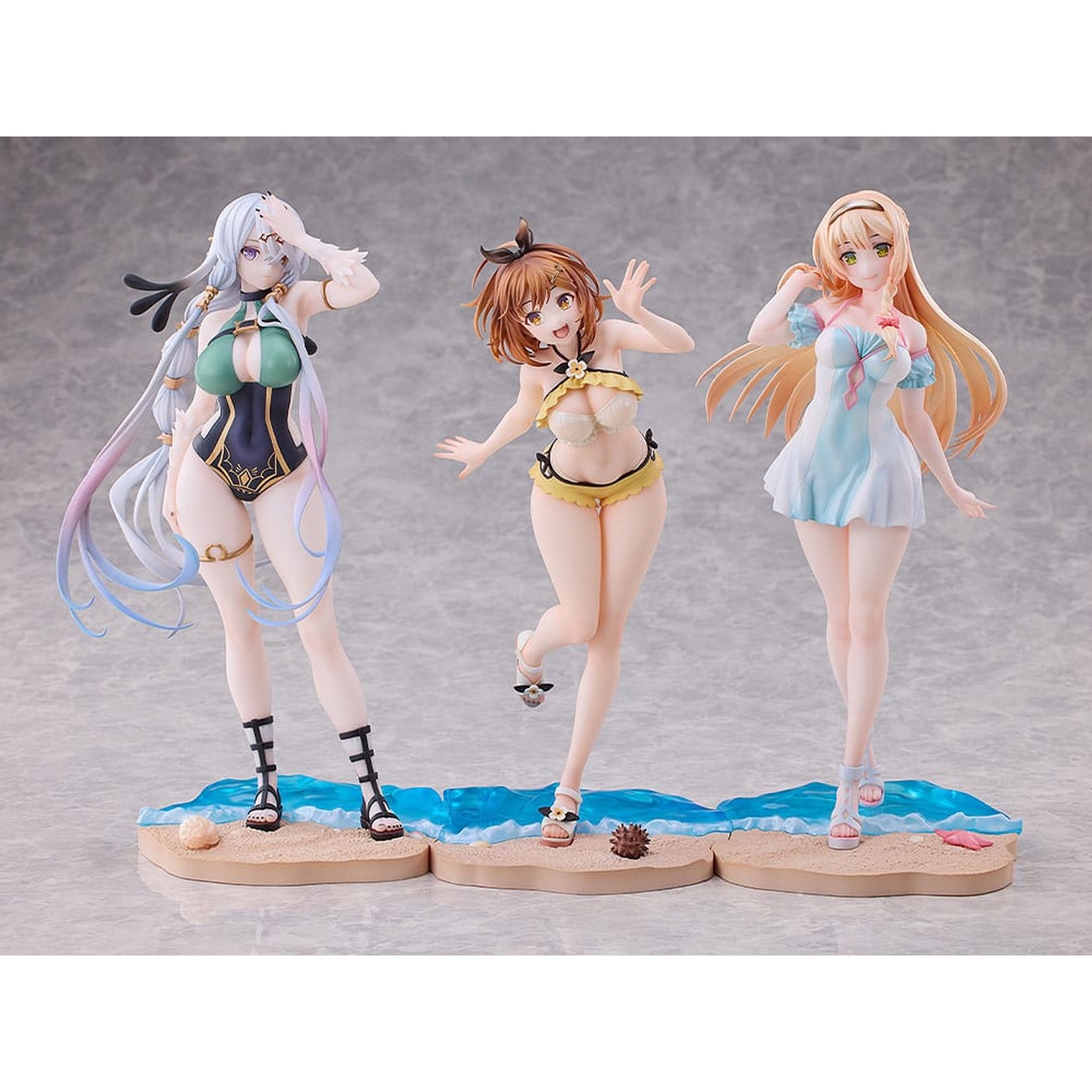 Atelier Ryza: Ever Darkness & the Secret Hideout Set de 3 estatuas de PVC 1/7 Ryza, Klaudia, Lila: versión Swimsuit