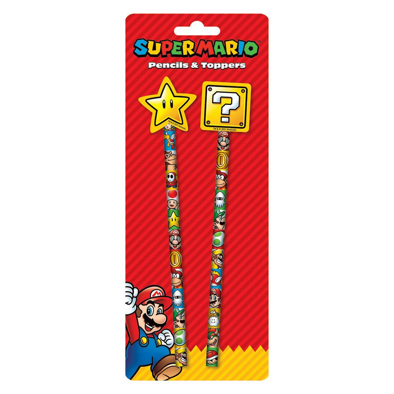 Set de escritura Super Mario 2 piezas