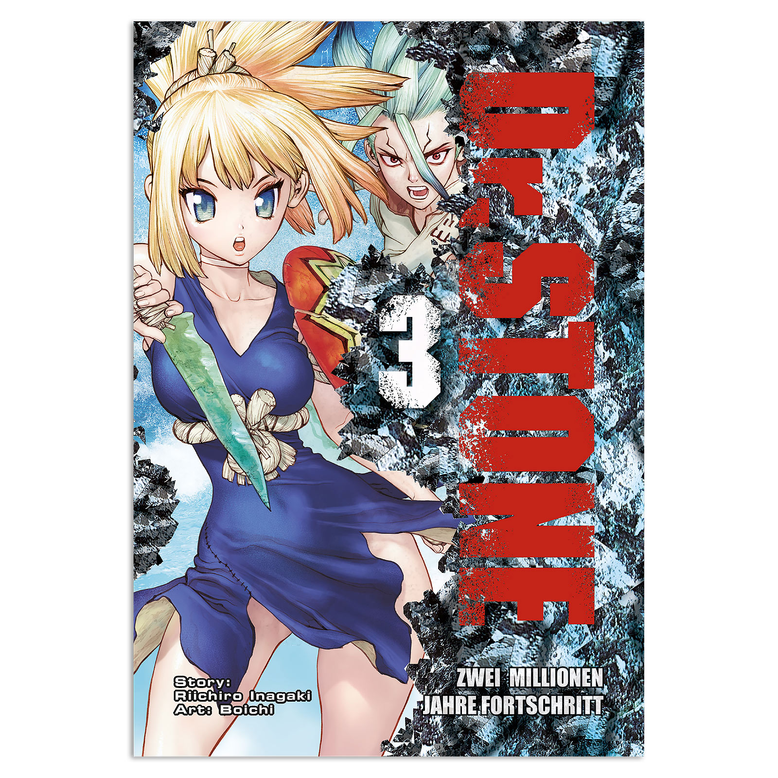 Dr. Stone - Two Million Years of Progress Volume 3 Paperback