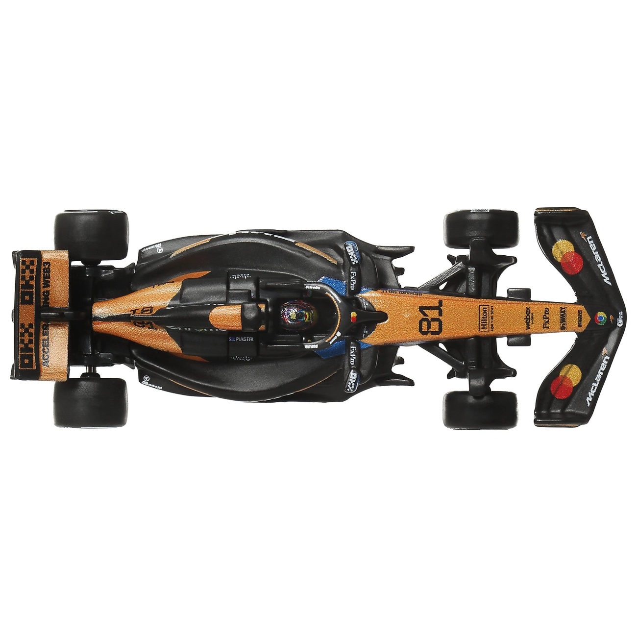 Formule 1 Hot Wheels véhicule Premium moulé sous pression 1:64 Team McLaren : Pilote 1