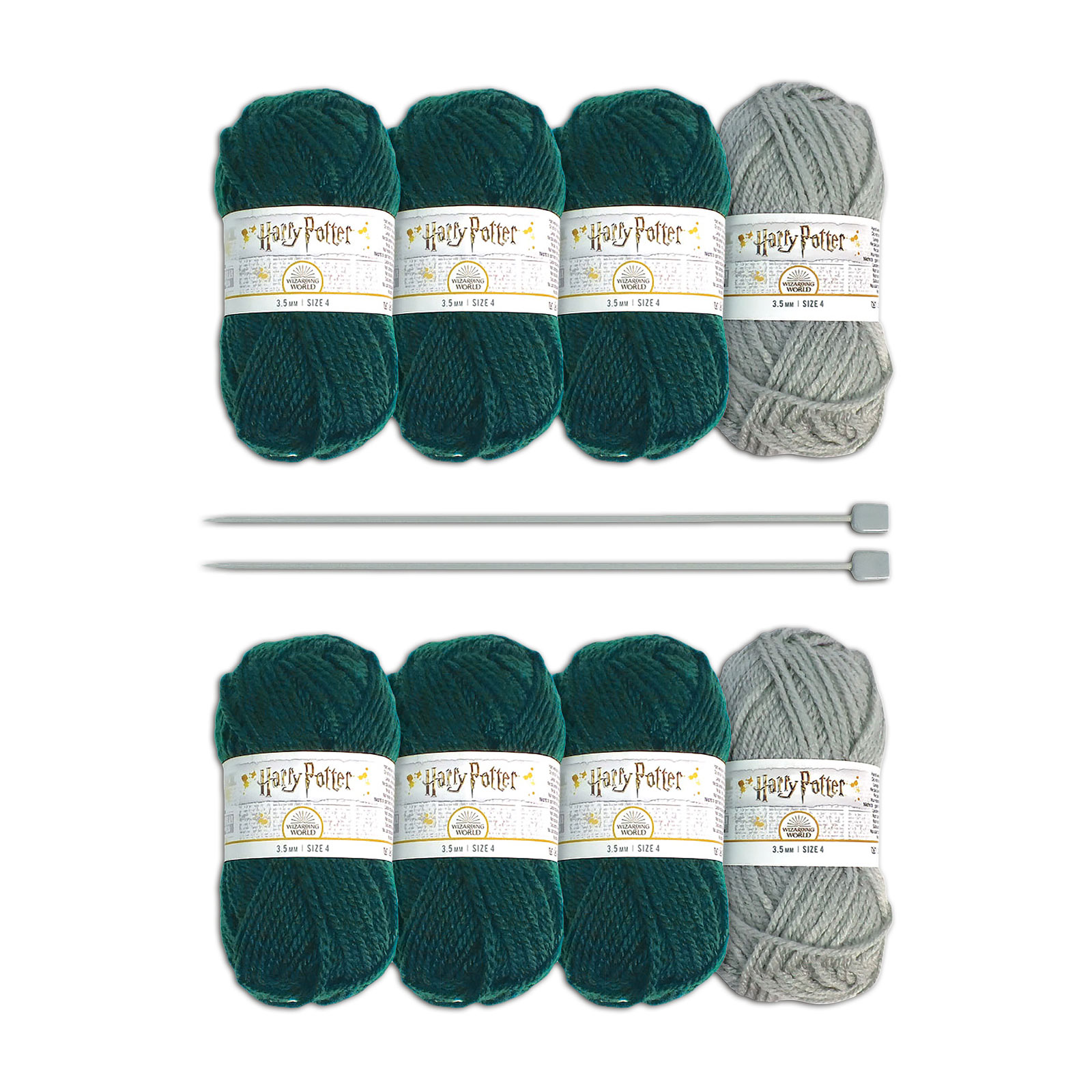 Harry Potter - Slytherin Gloves & Socks Knitting Set