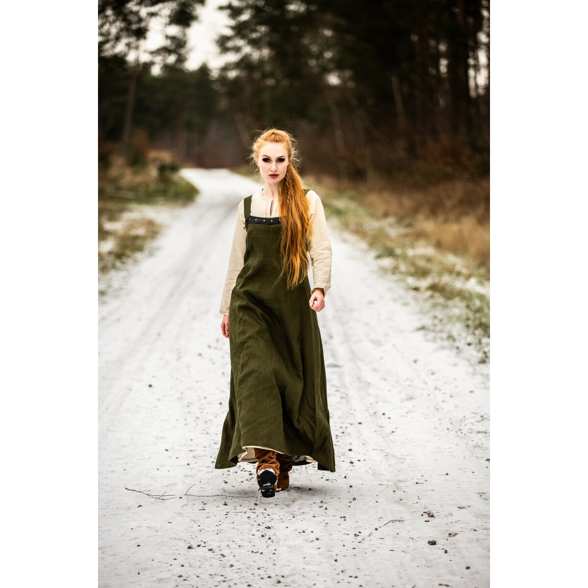 Medieval Viking Overdress Alena green