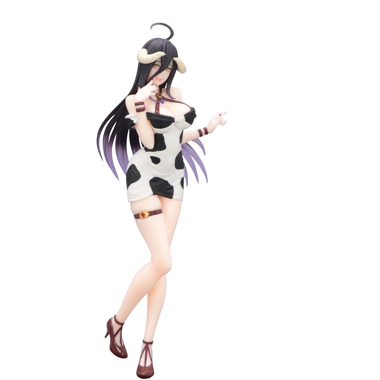 Overlord Trio-Try-iT Statua in PVC Albedo Mini Dress Fantasia Mucca Ver. 21 cm