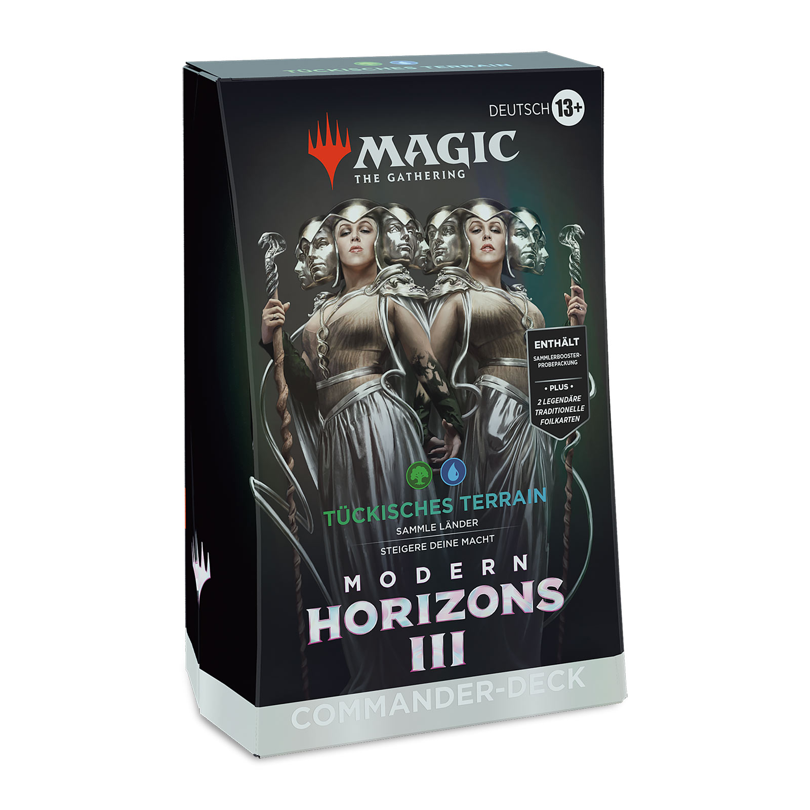 Modern Horizon 3 - Treacherous Terrain Commander Deck - Magic The Gathering