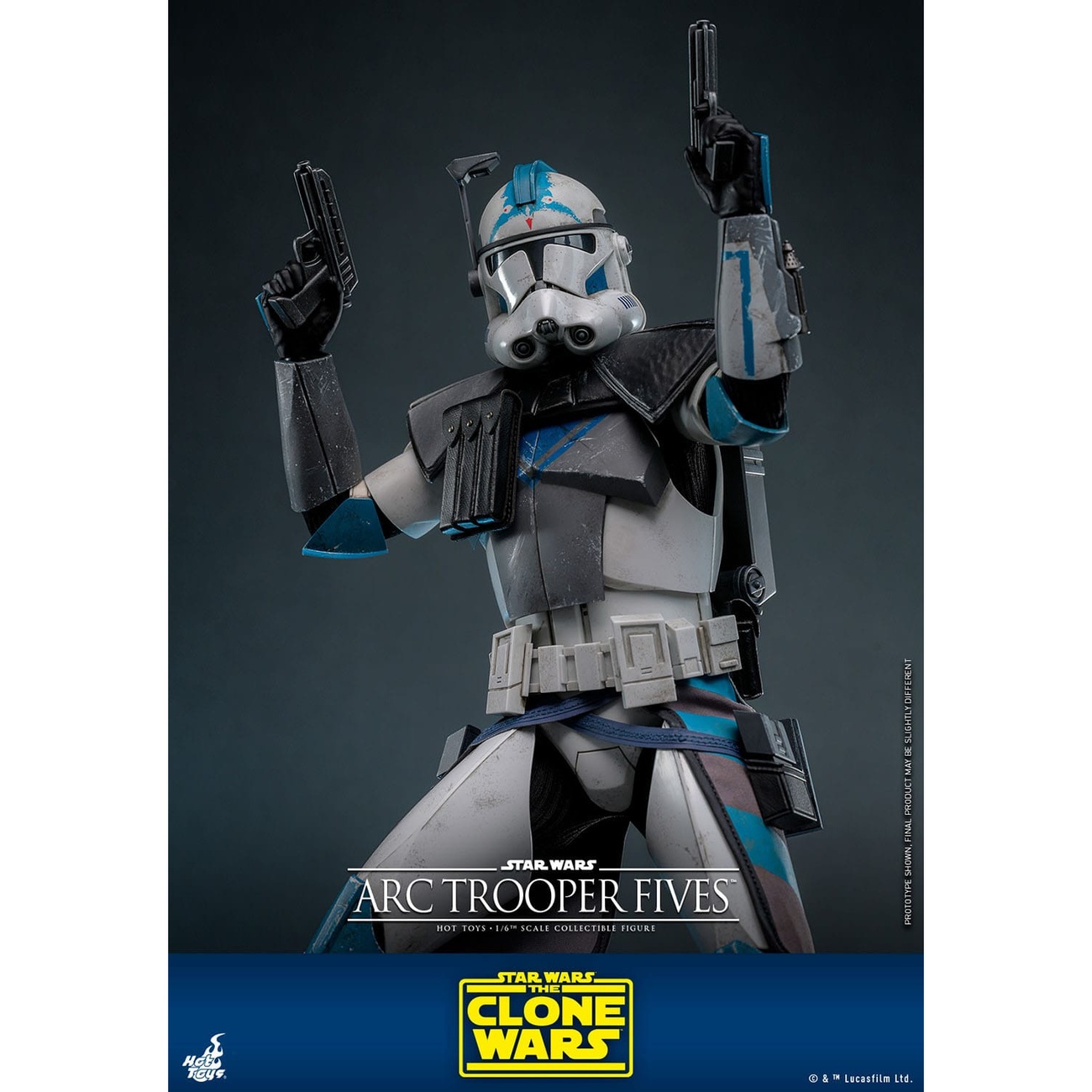 Star Wars: The Clone Wars - Arc Trooper Fives Actionfigur 1:6