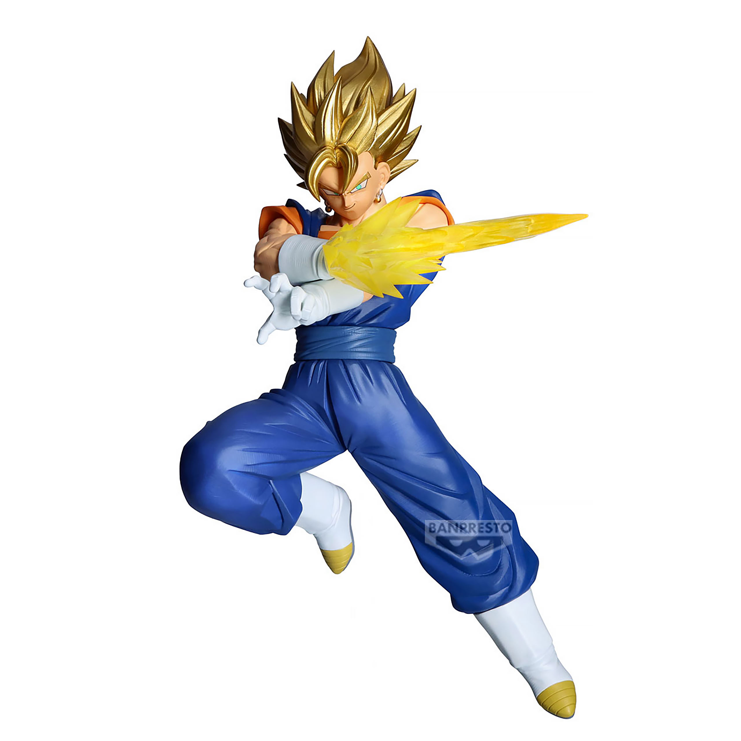 Banpresto Figura Super Gogeta Dragon Ball Z – Dokkan Battle 10th Anniversary, 19 Cm, PVC, Base Inclusa, Collezionabile