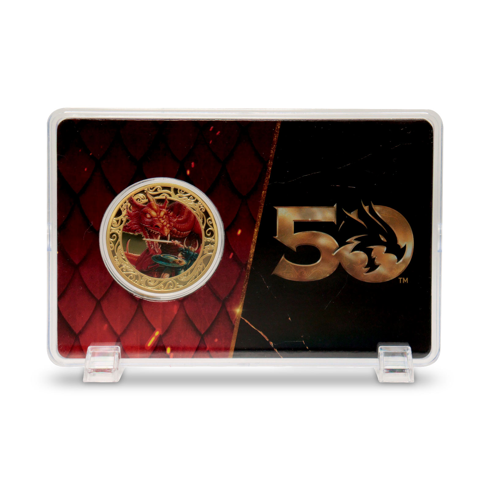 Dungeons & Dragons - Moneda Coleccionable 50º Aniversario Edición Limitada