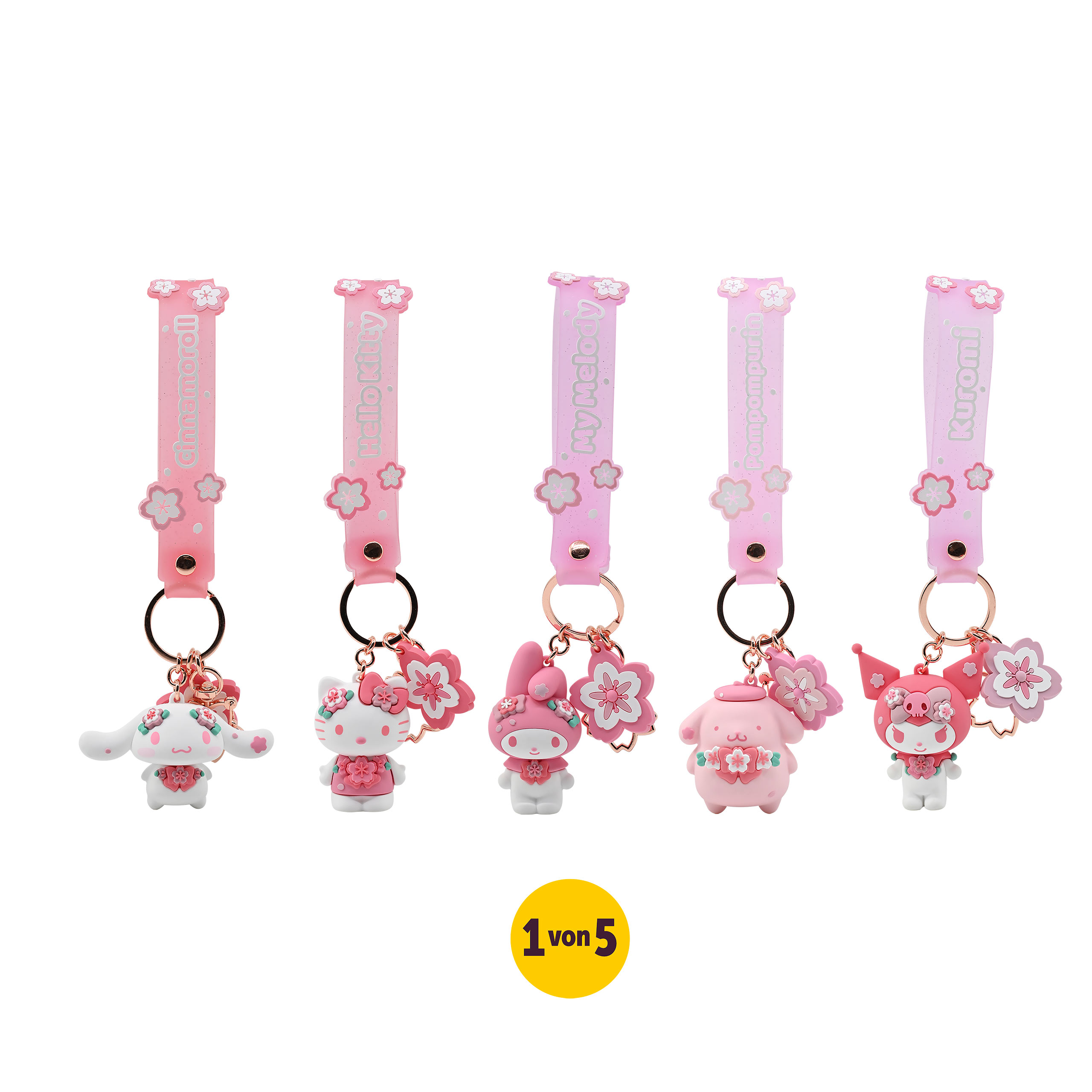 Sanrio - Série Sakura Hello Kitty Porte-clés Mystère