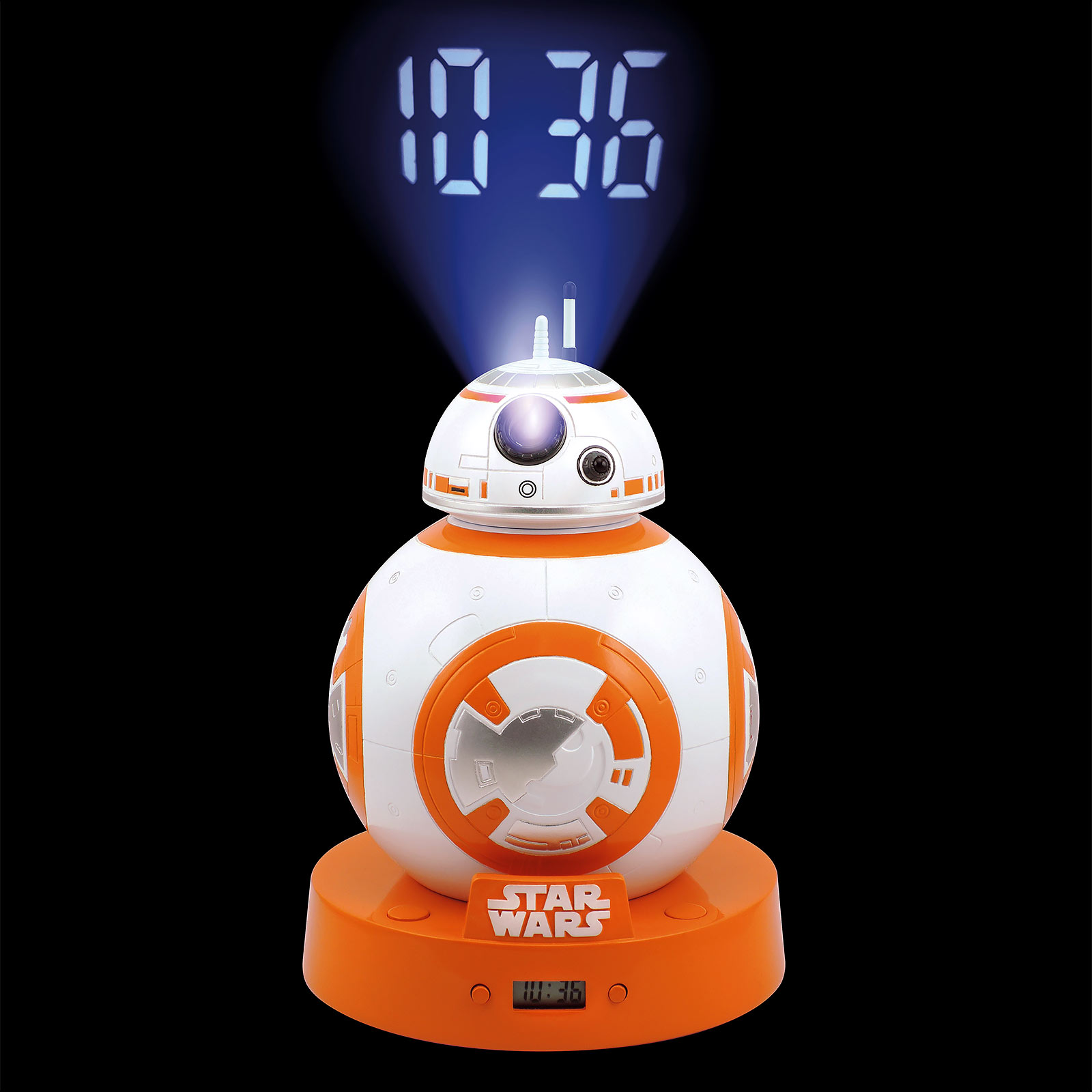 Star Wars - BB-8 Alarm Clock with Projection and Sound
